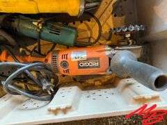 Corded Angle Grinders - Dewalt & Ridgid