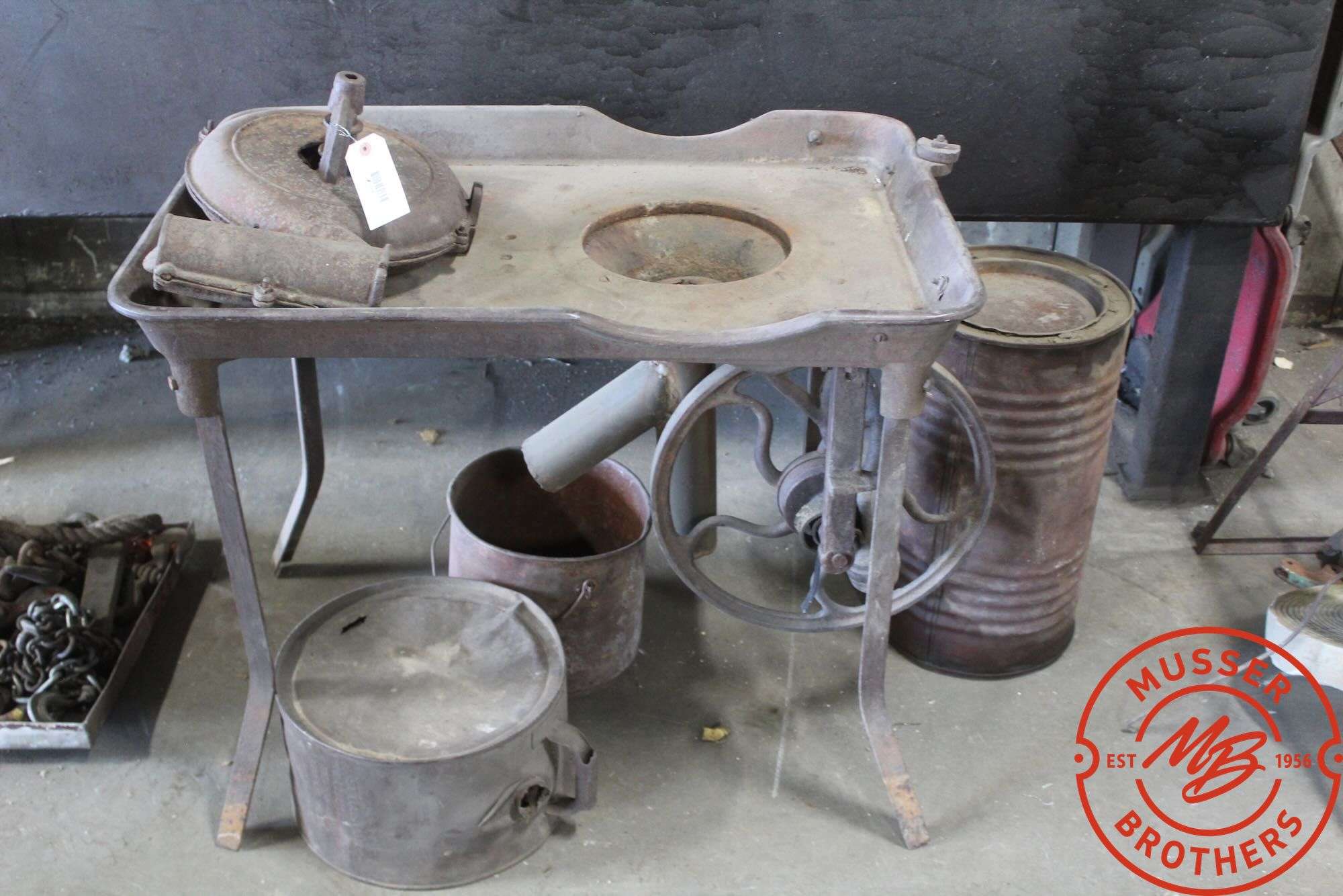 Coal Forge w/ Hand Crank Bellows