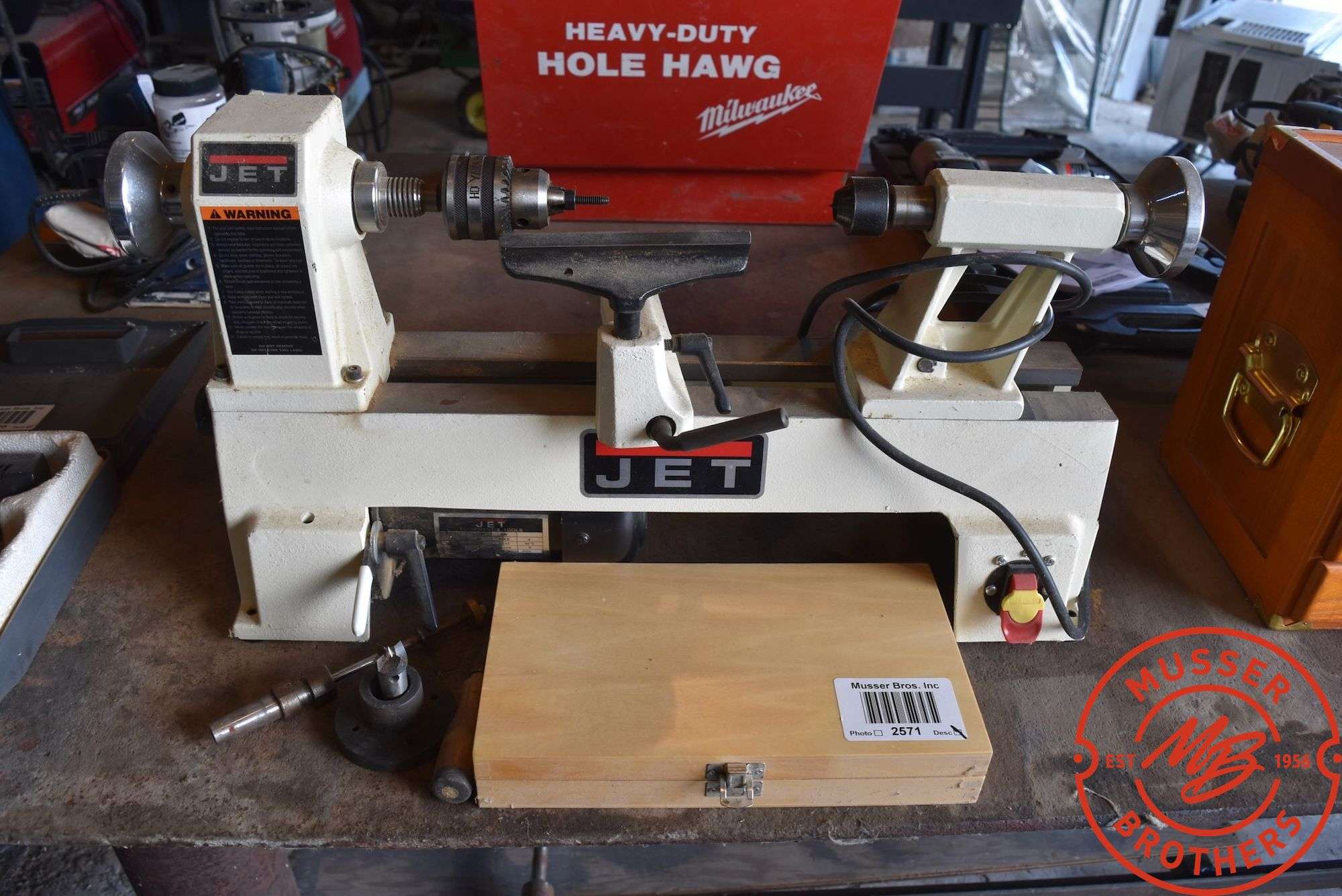 JET Mini Wood Lathe