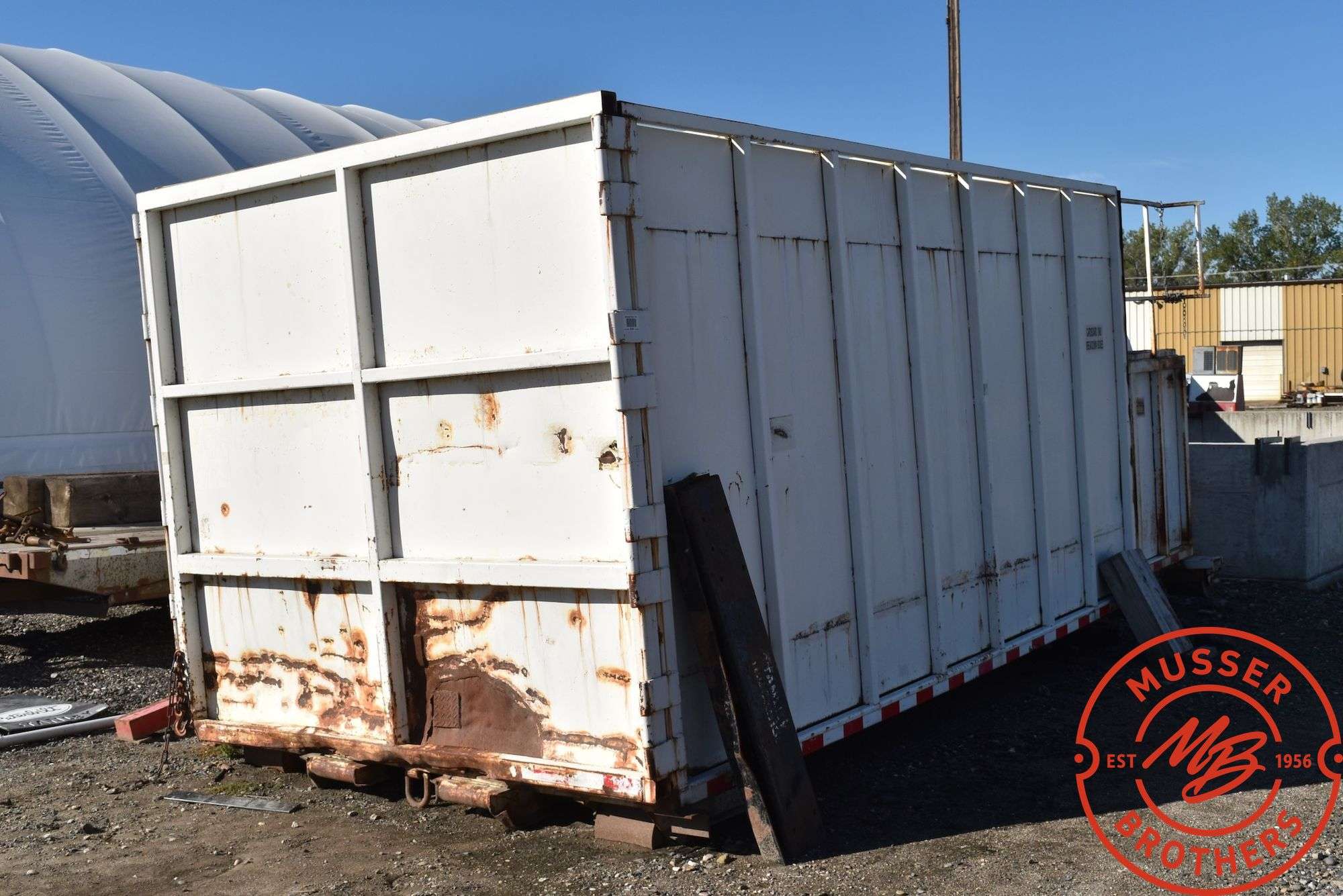 Self Contained Cardboard Compactor
