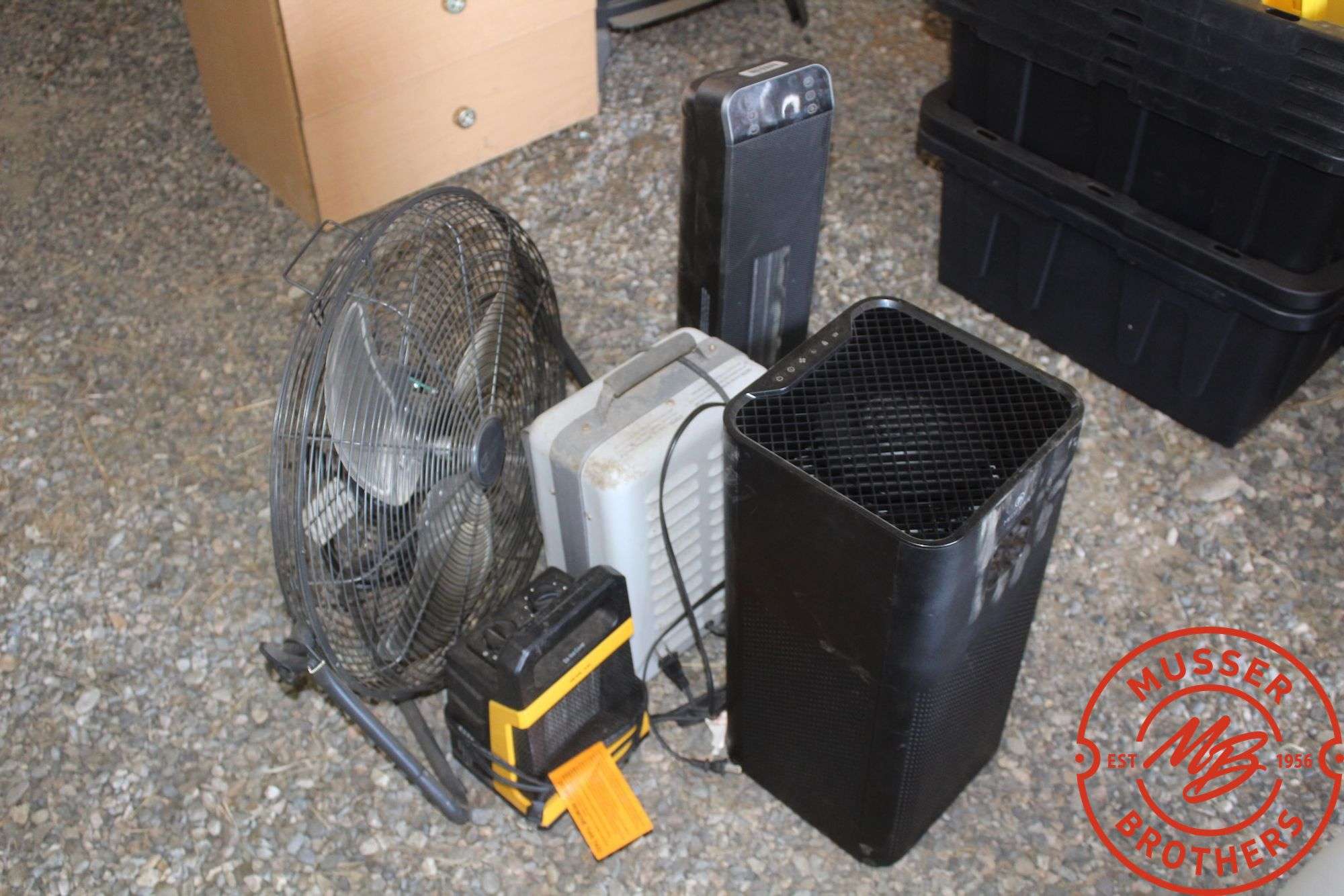 Assorted Fans + Heaters