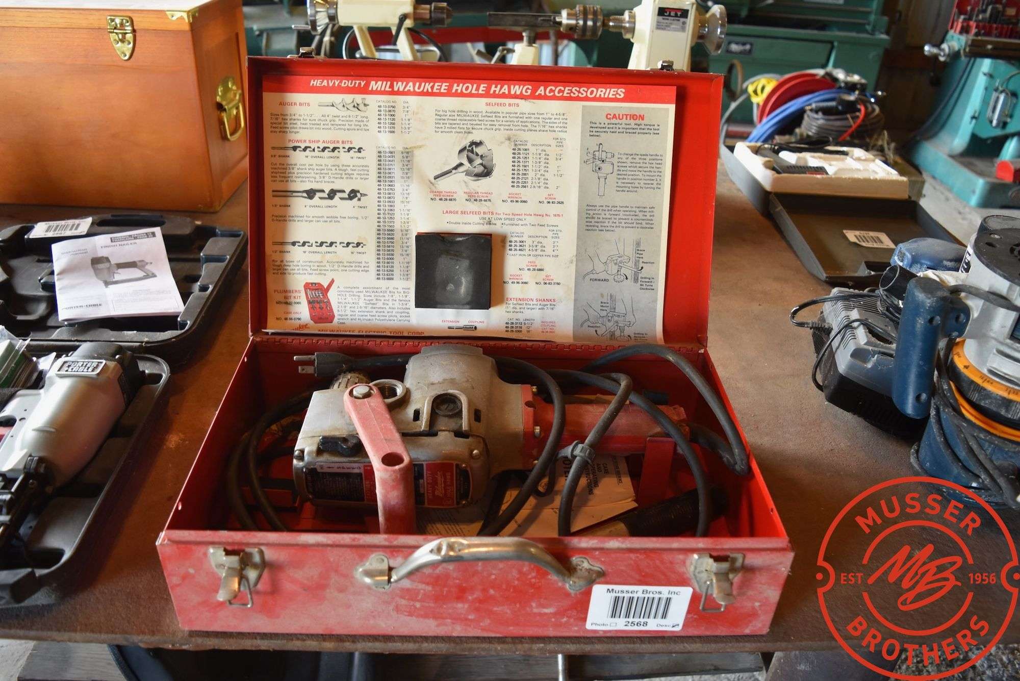 Milwaukee Hole Hawg 110v w/Case