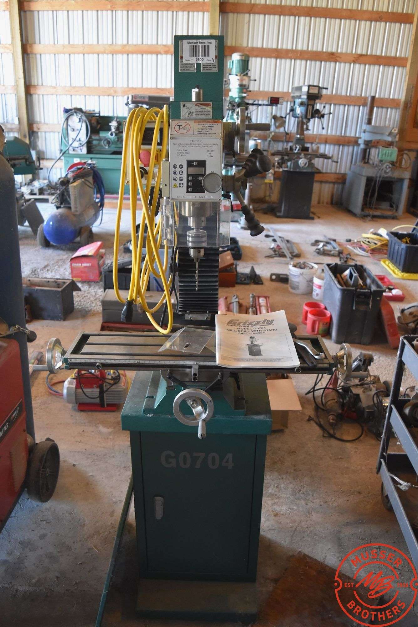Grizzly Mill/Drill w/Stand