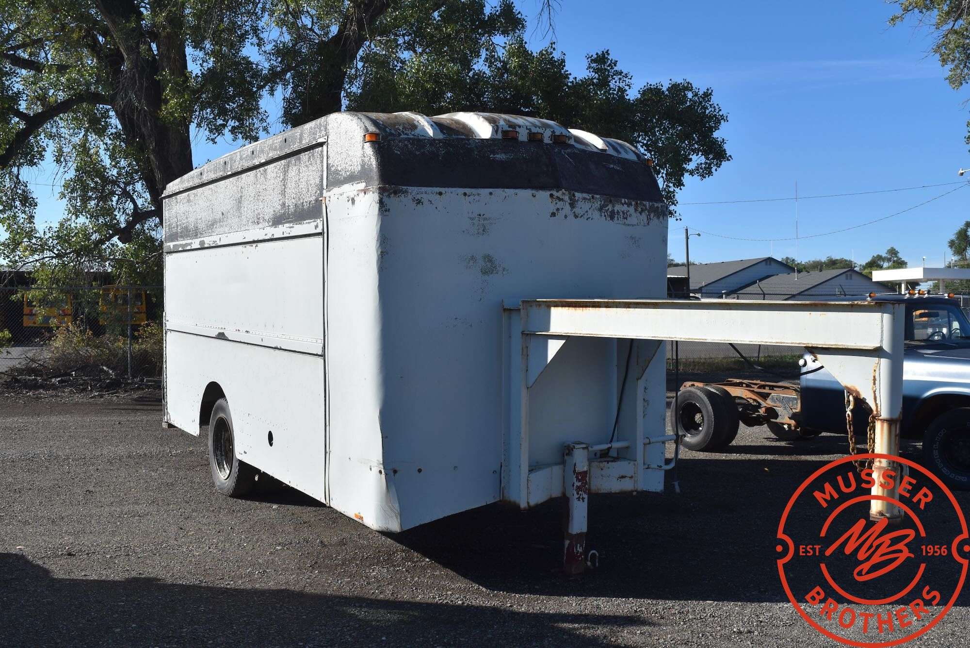 Homemade  Gooseneck Cargo  Trailer