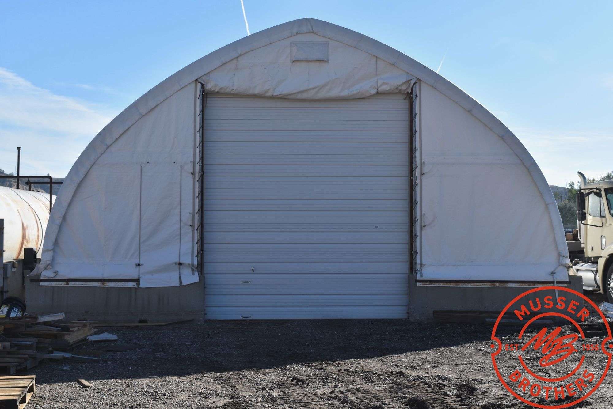 Modular Tarped Building