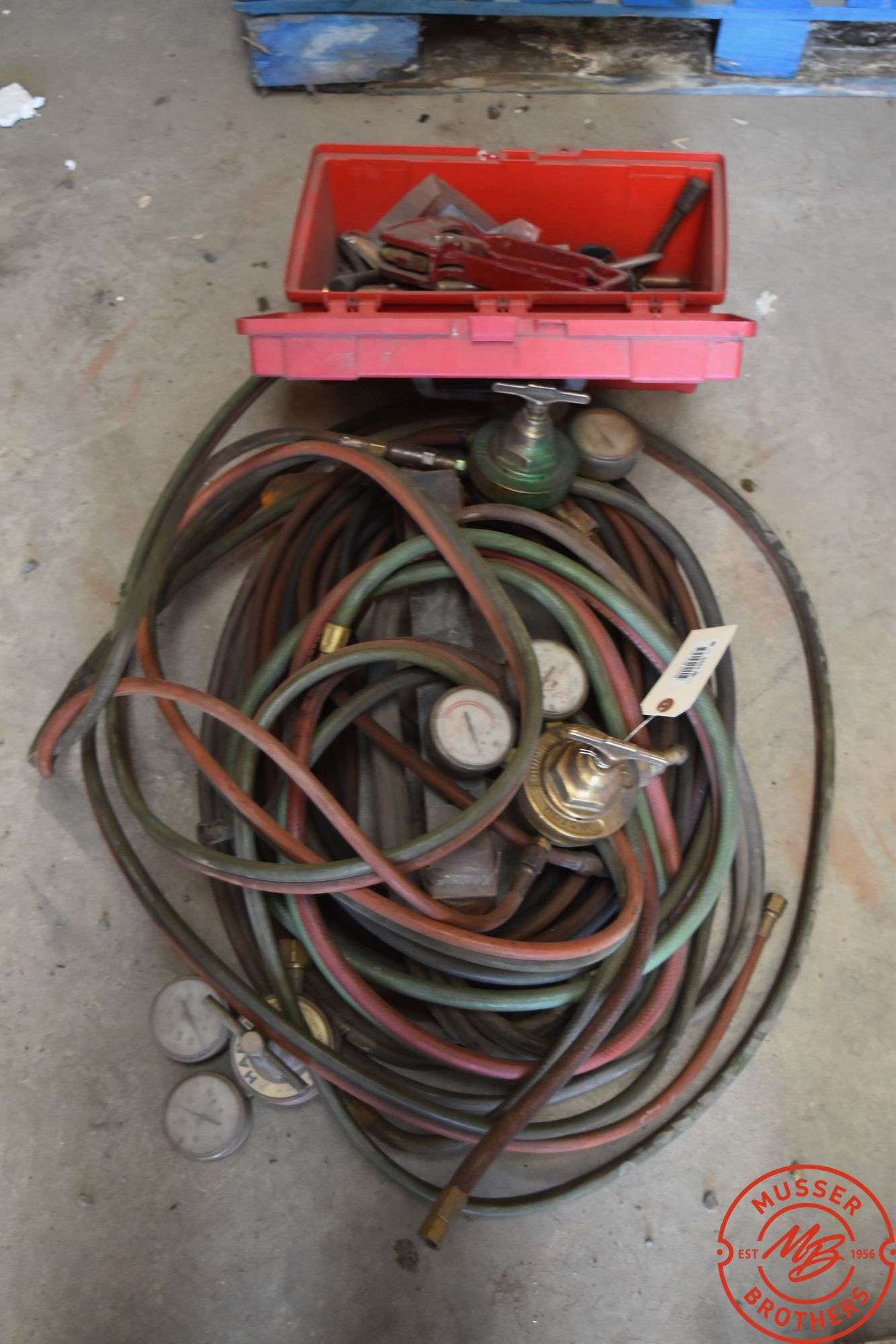 Oxy/Acy Hoses + Gauges