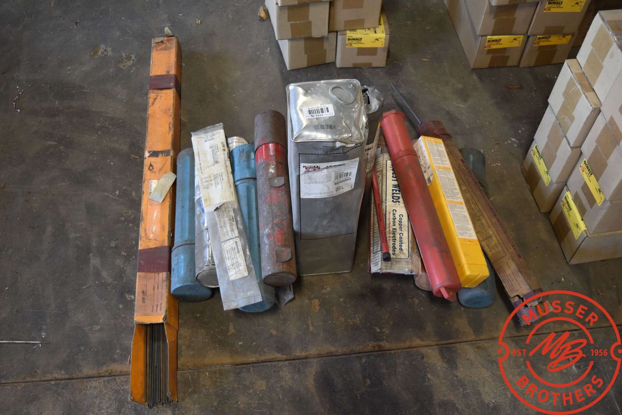 Assorted Welding Rods