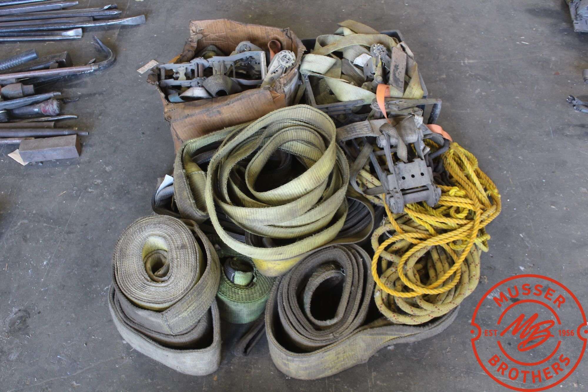 Assorted Straps + Tie Downs