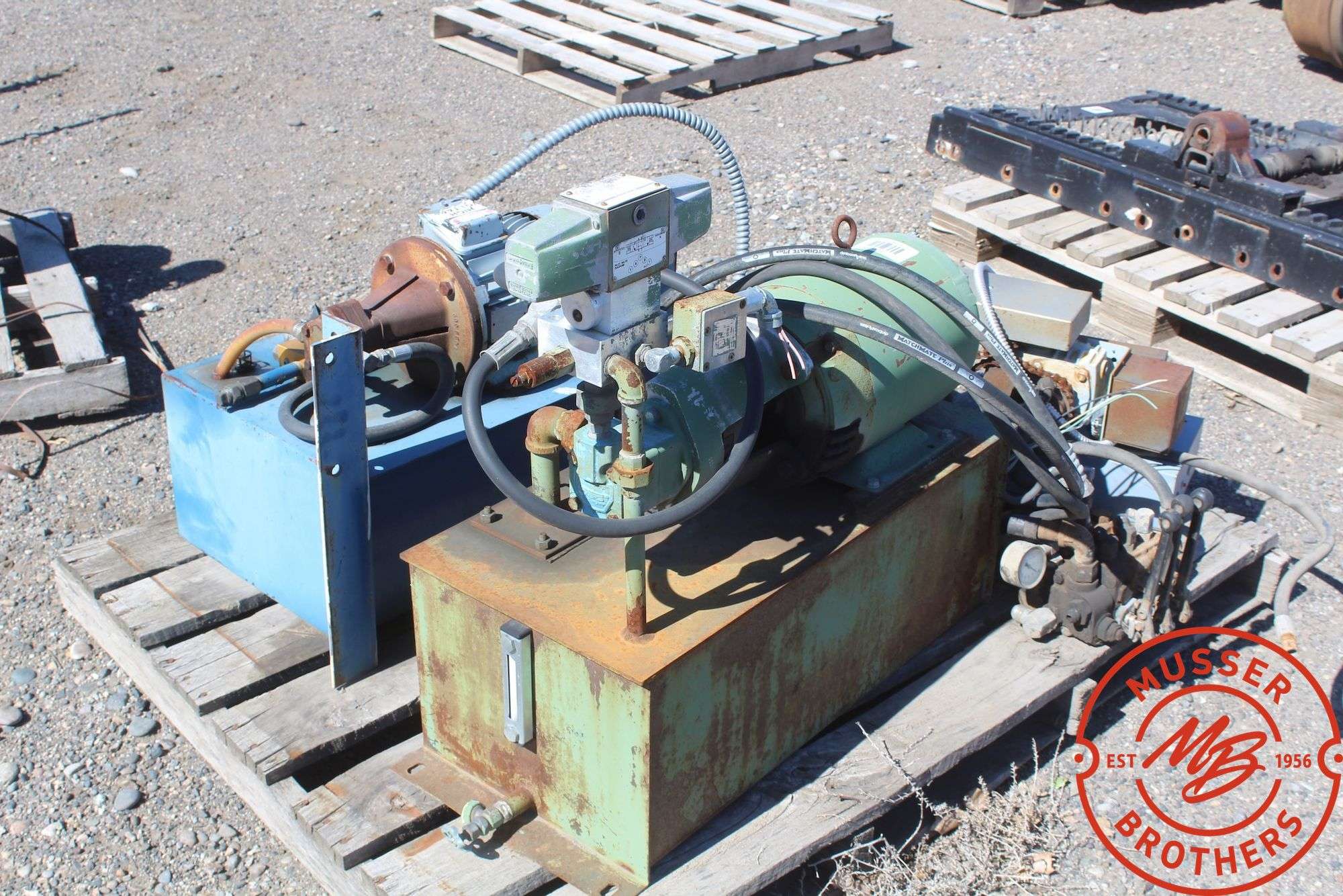 Assorted Hyd Power Packs, Parts