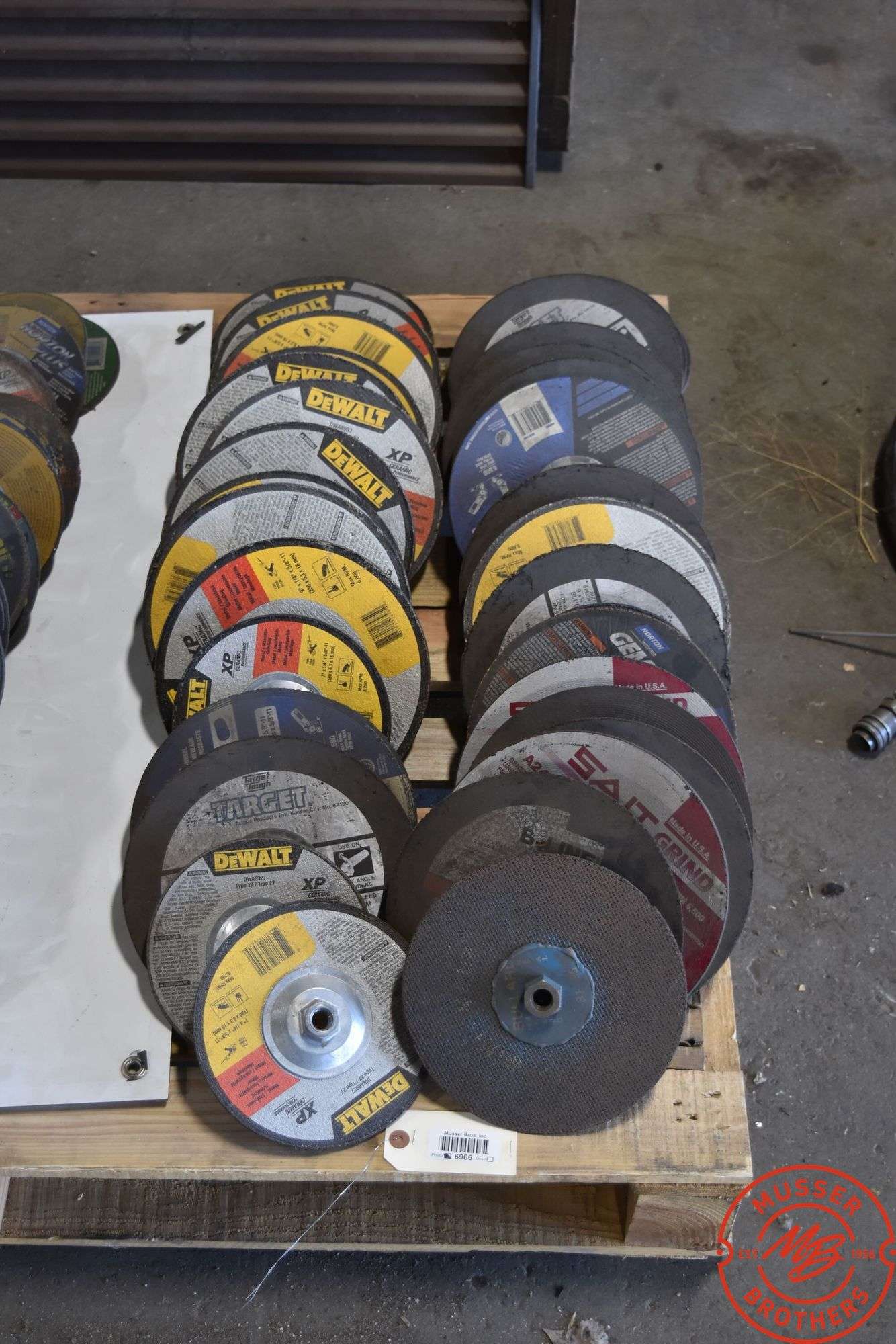 Assorted 7"-9" Grinding Wheels