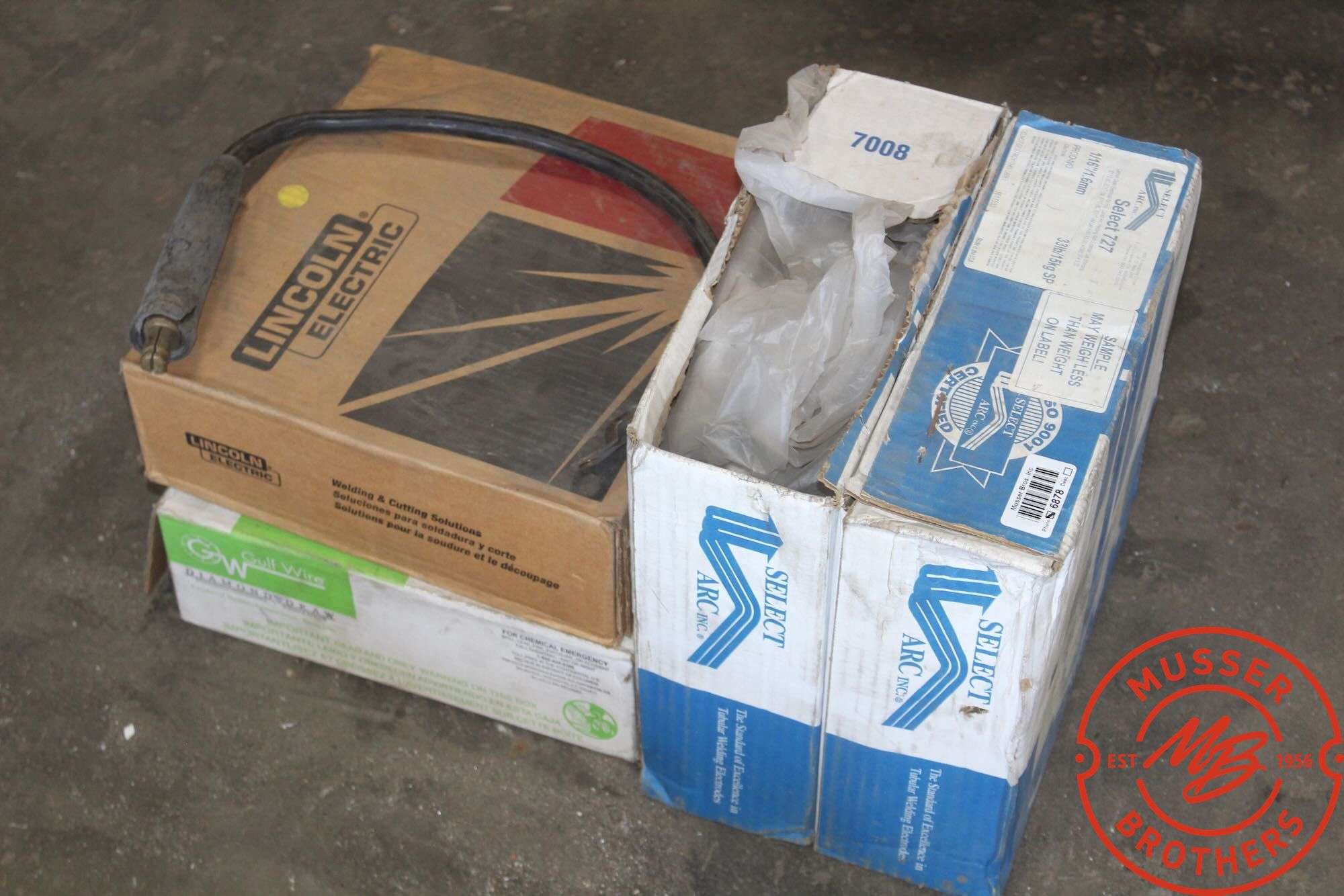 (4) Boxes Welding Wire