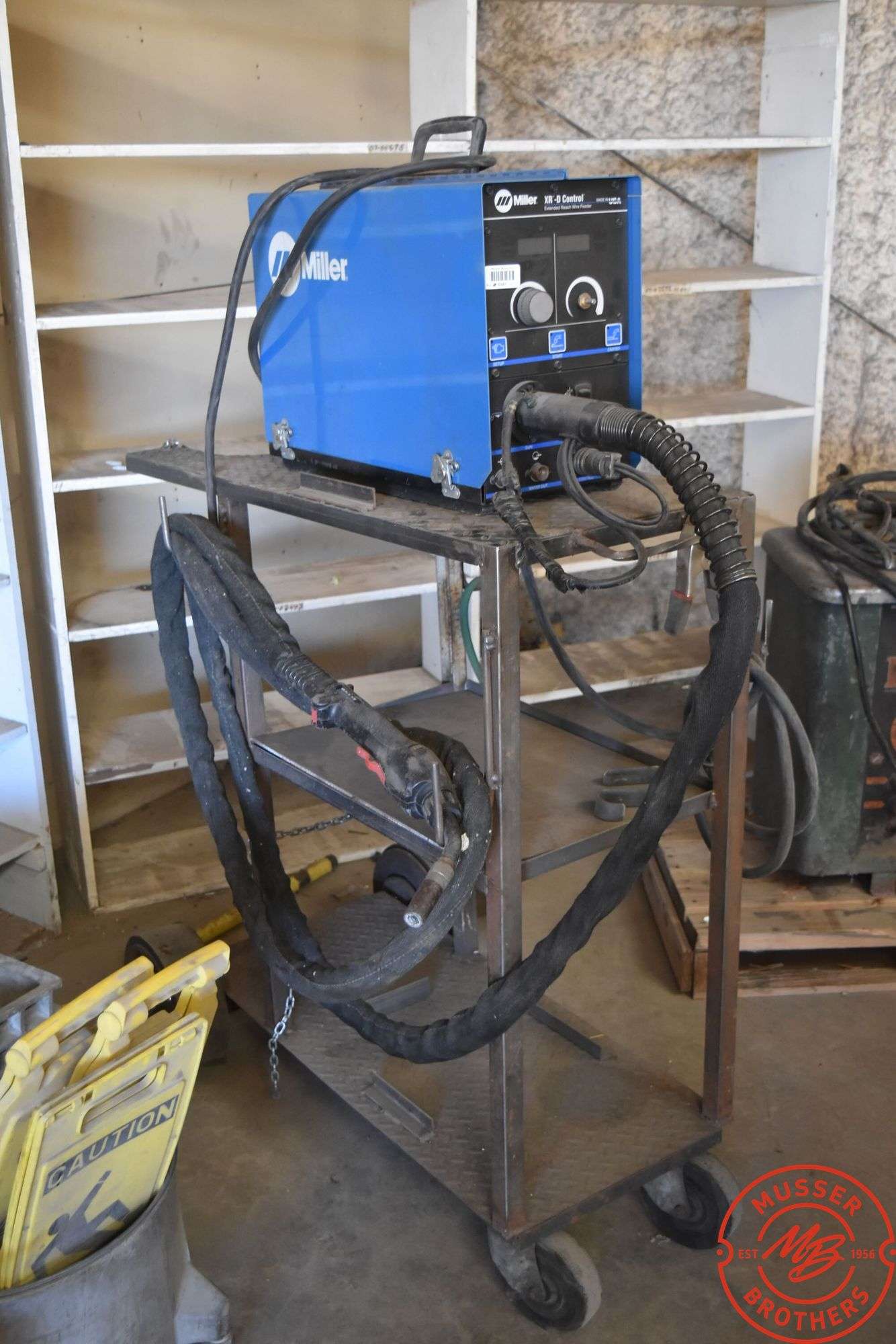 Miller XR-D Control Extended Reach Wire Feeder w/ Cart