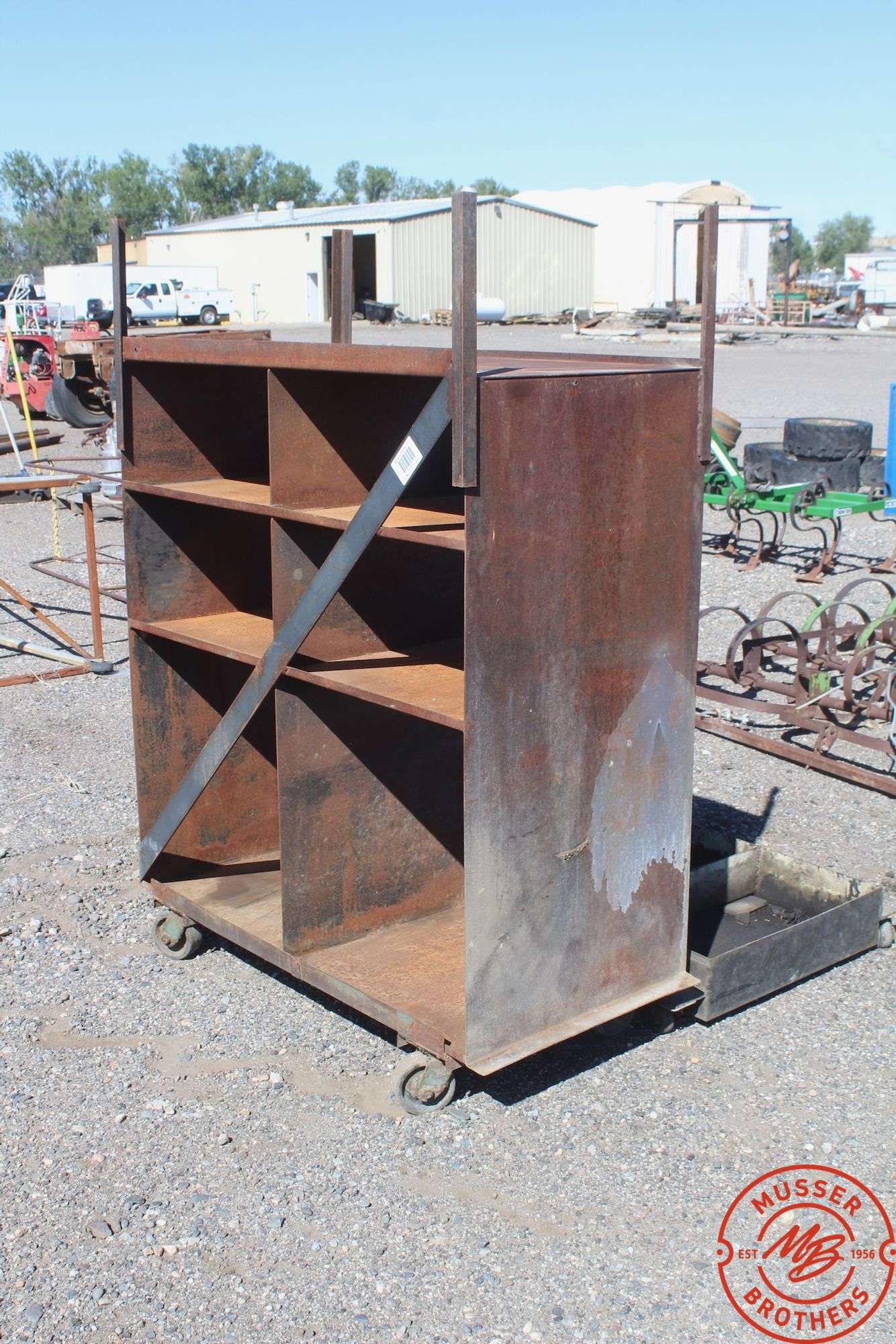 Steel Rack on Casters