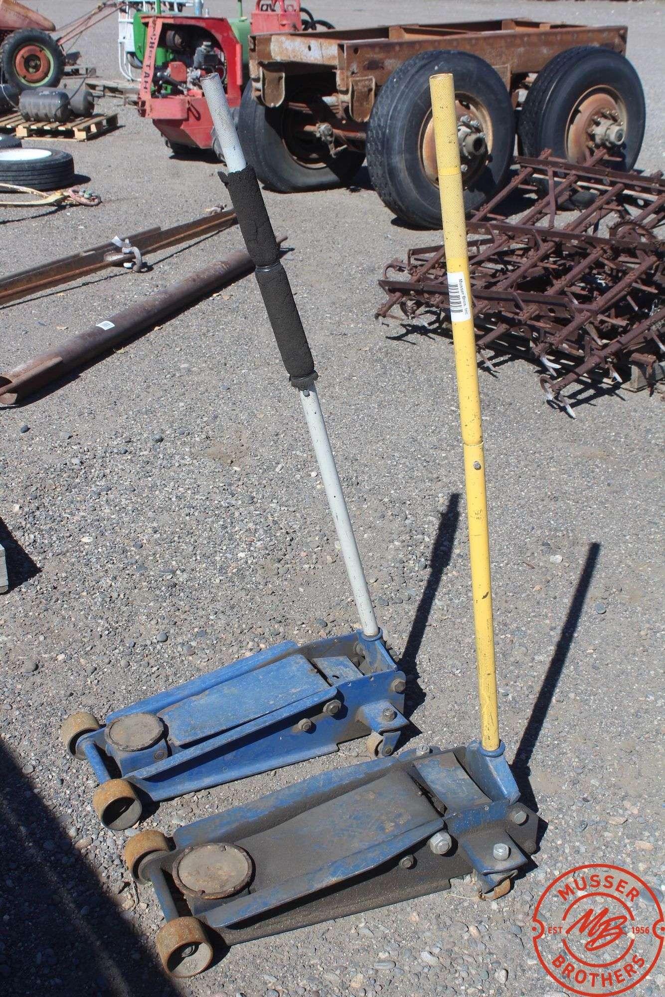 (2) Hyd Floor Jacks