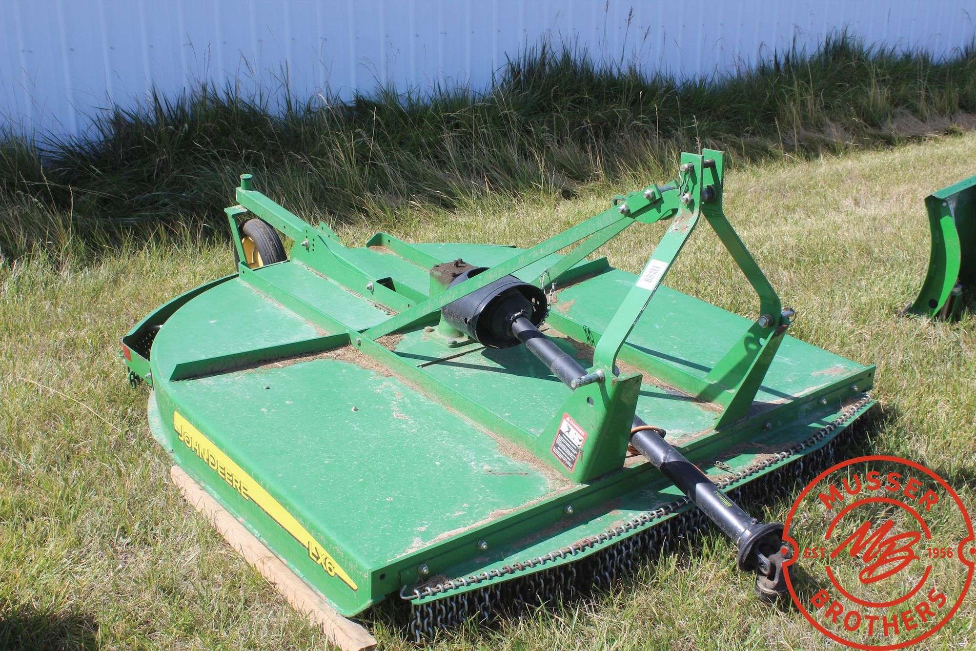 John Deere 6x6 Brush Mower, 6'