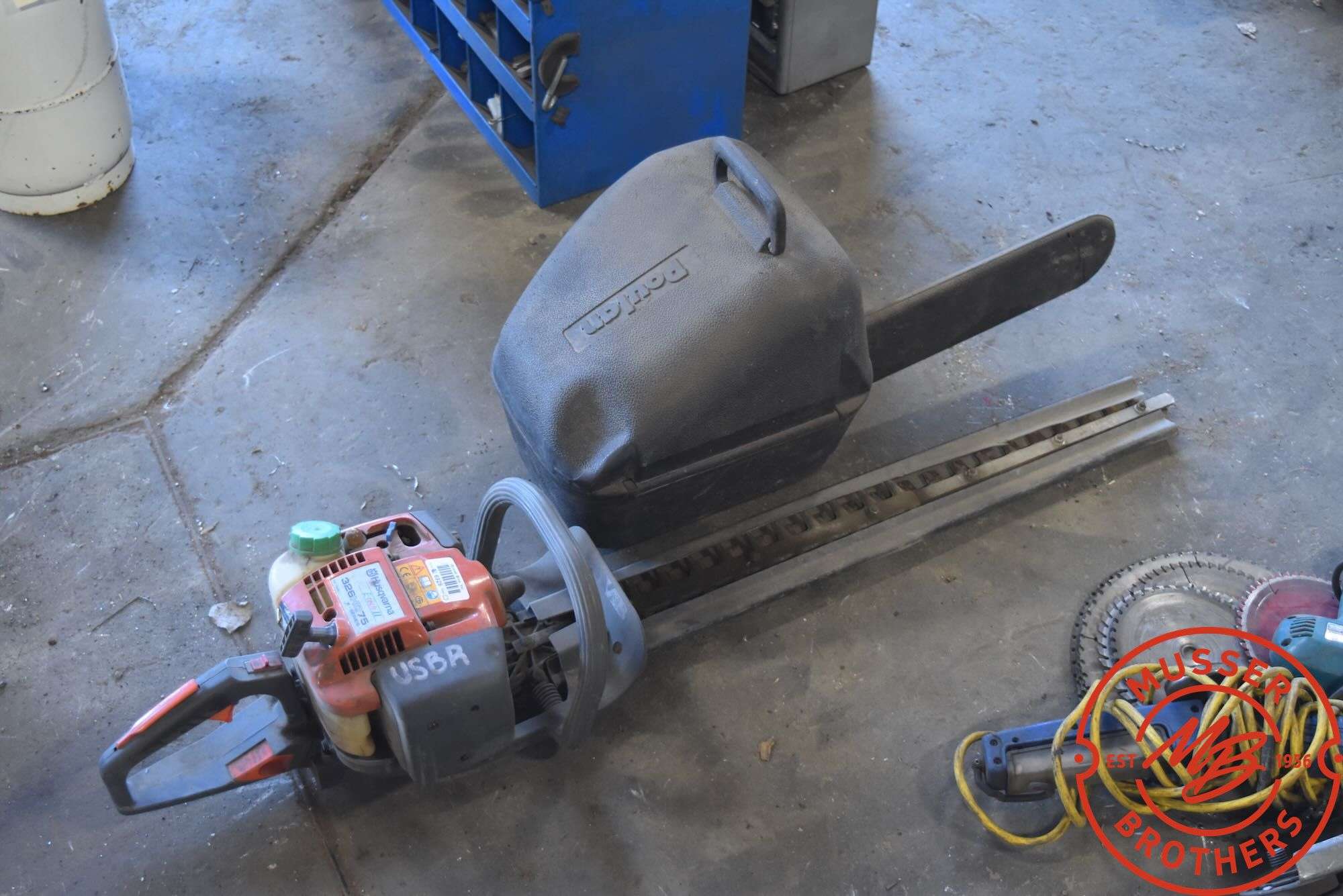Husqvarna Etech II Hedge Trimmer, Poulan Chainsaw