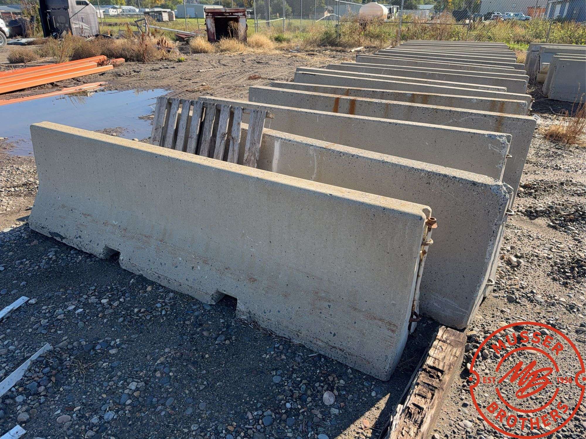 (14) Concrete Barriers, Same as 2780