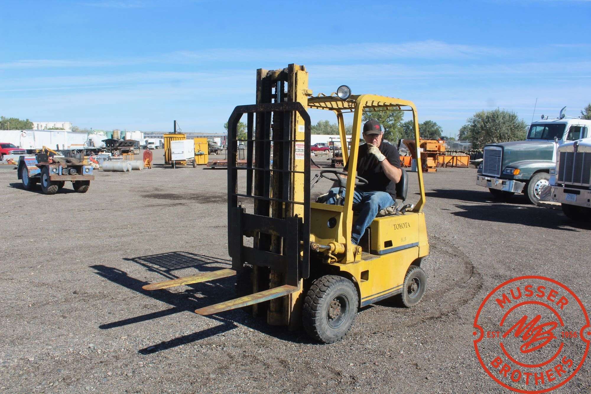 Toyota FG15 Forklift Toyota   FG15 Forklift