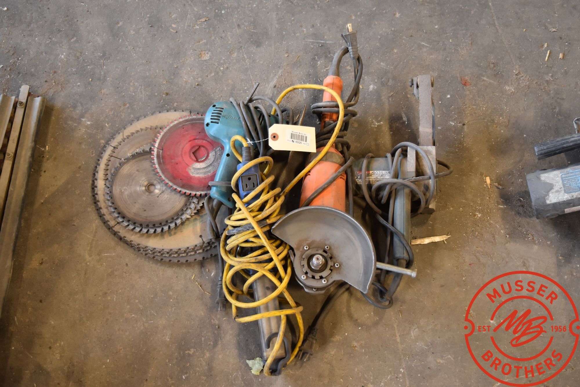 Assorted Corded Power Tools