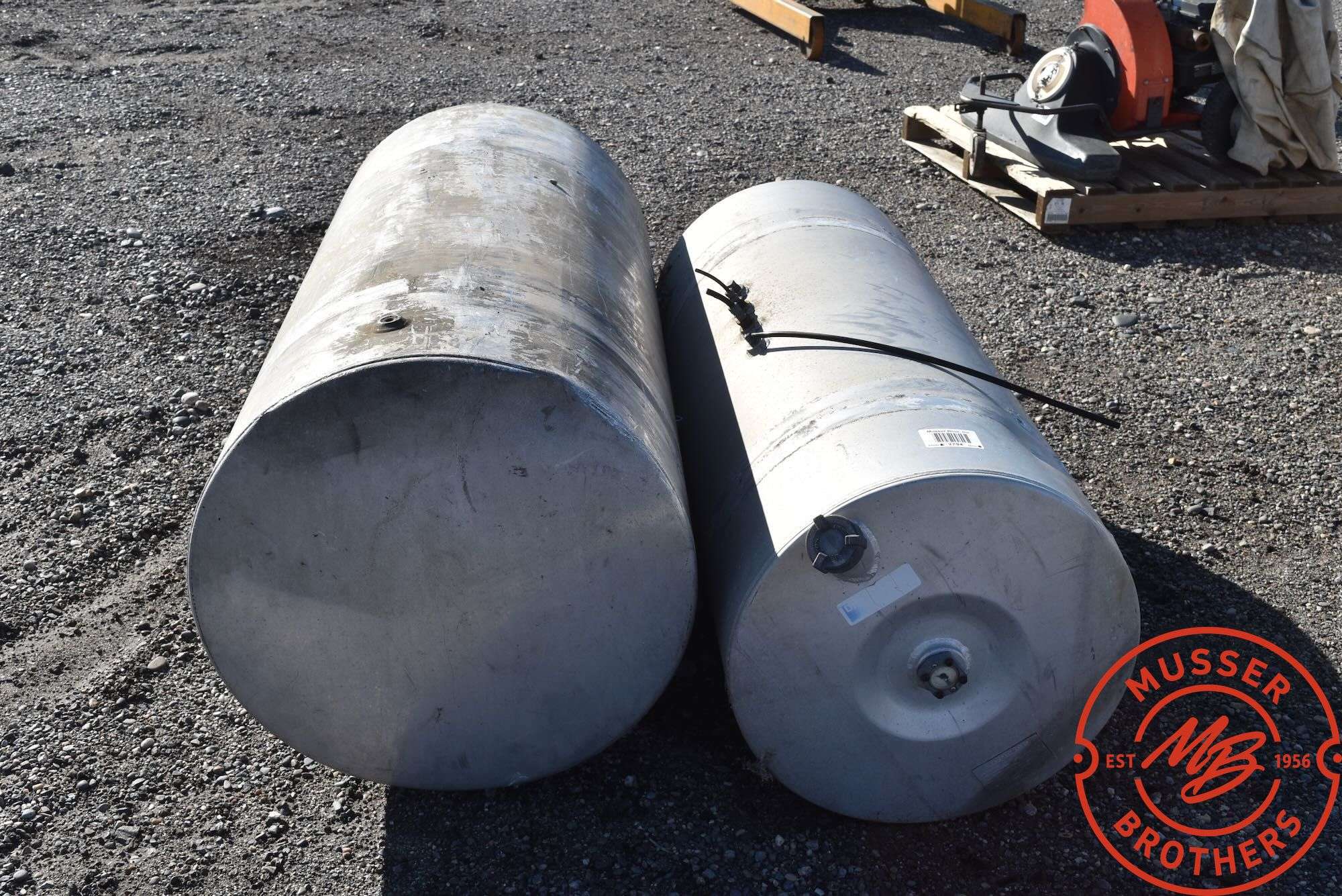 (2) Alum Fuel Tanks