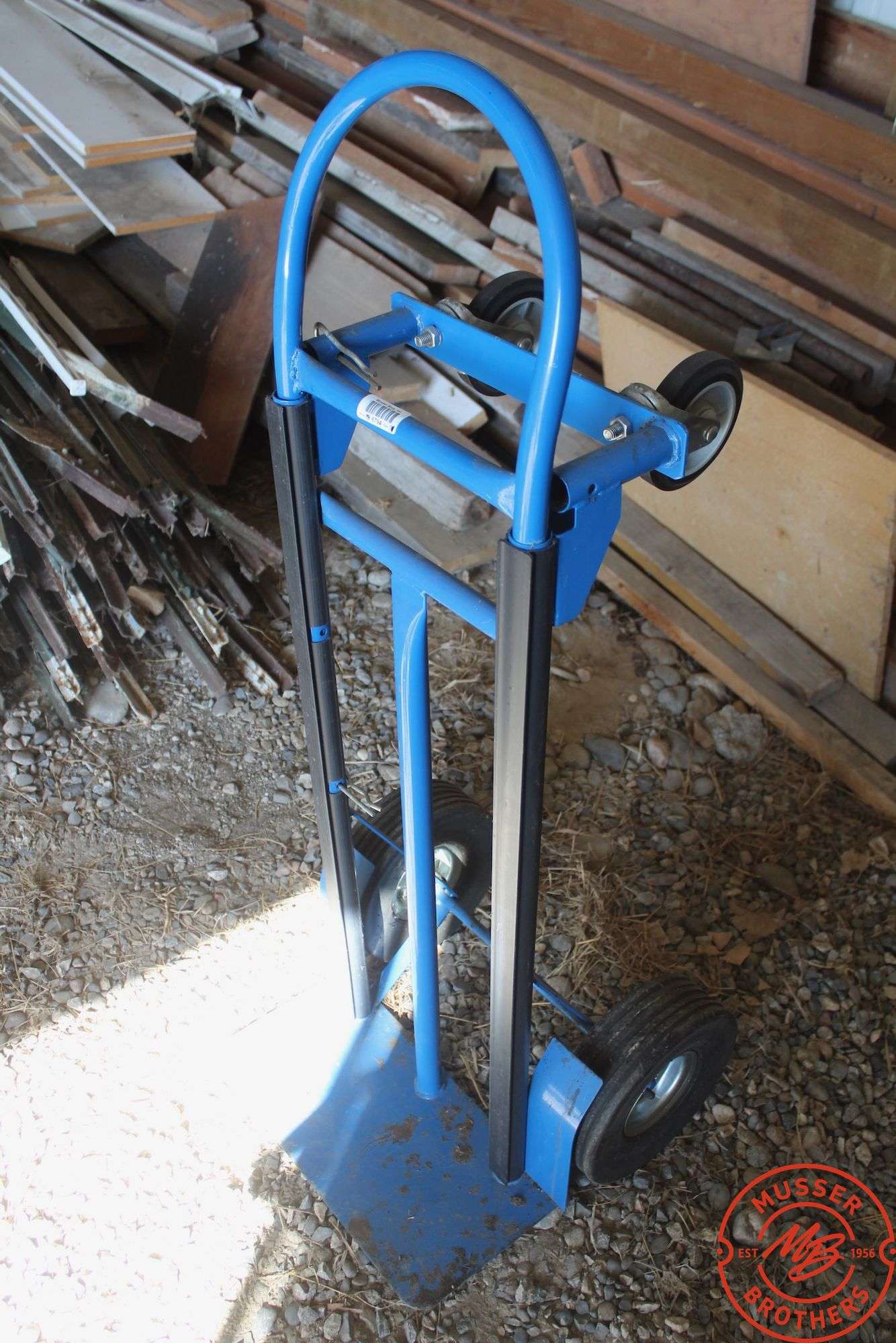 Wheel Dolly, Pneumatic Tires + Casters