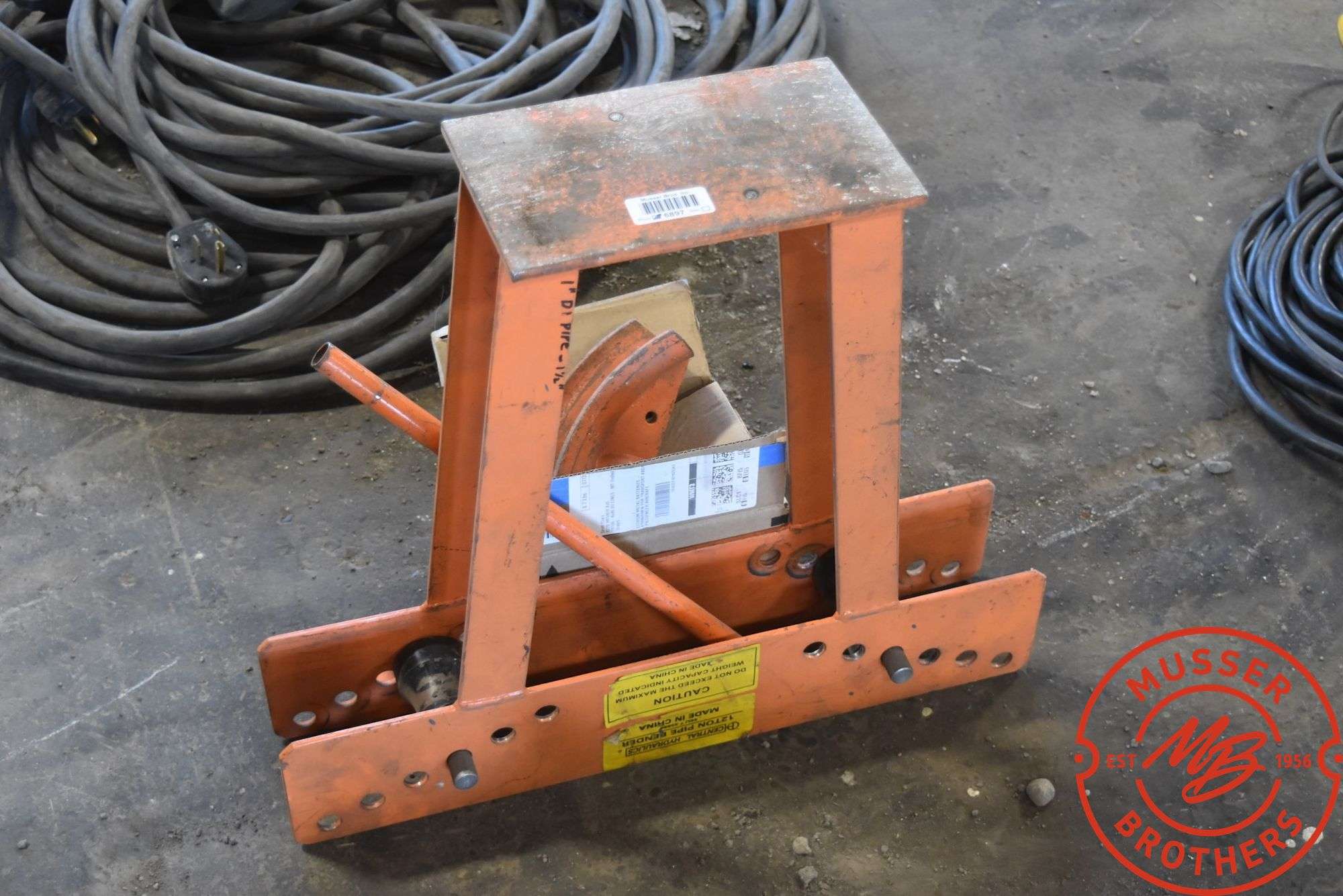 Central Hyd Pipe Bender