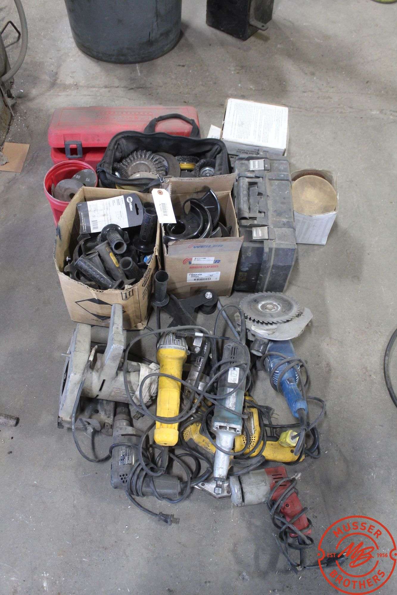 Assorted Corded Power Tools