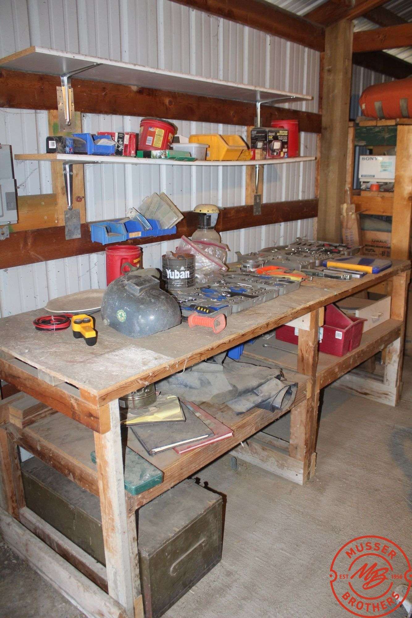 Assorted Tools + Hardware