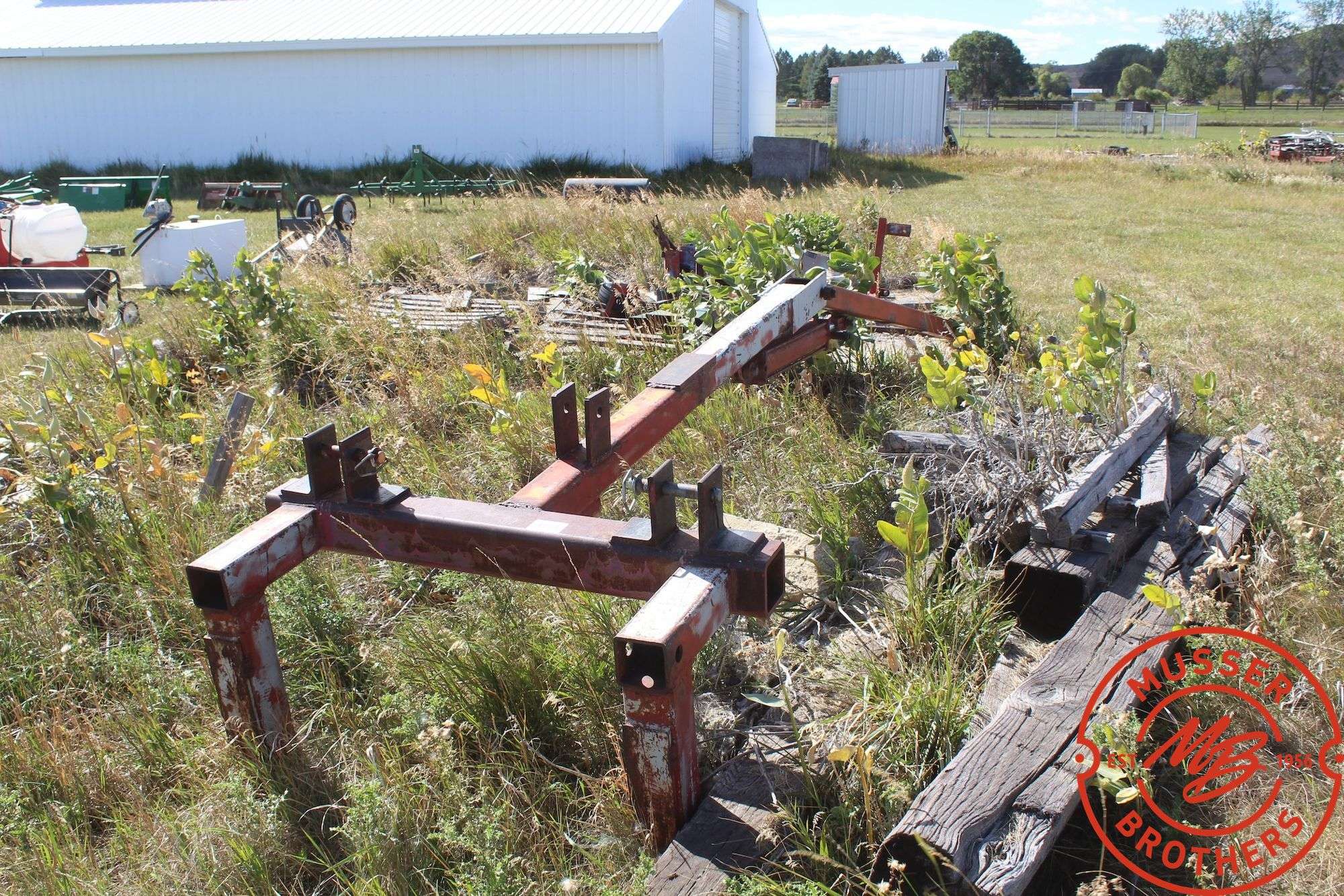 3pt Jib Crane 9' Tall w/11" Boom