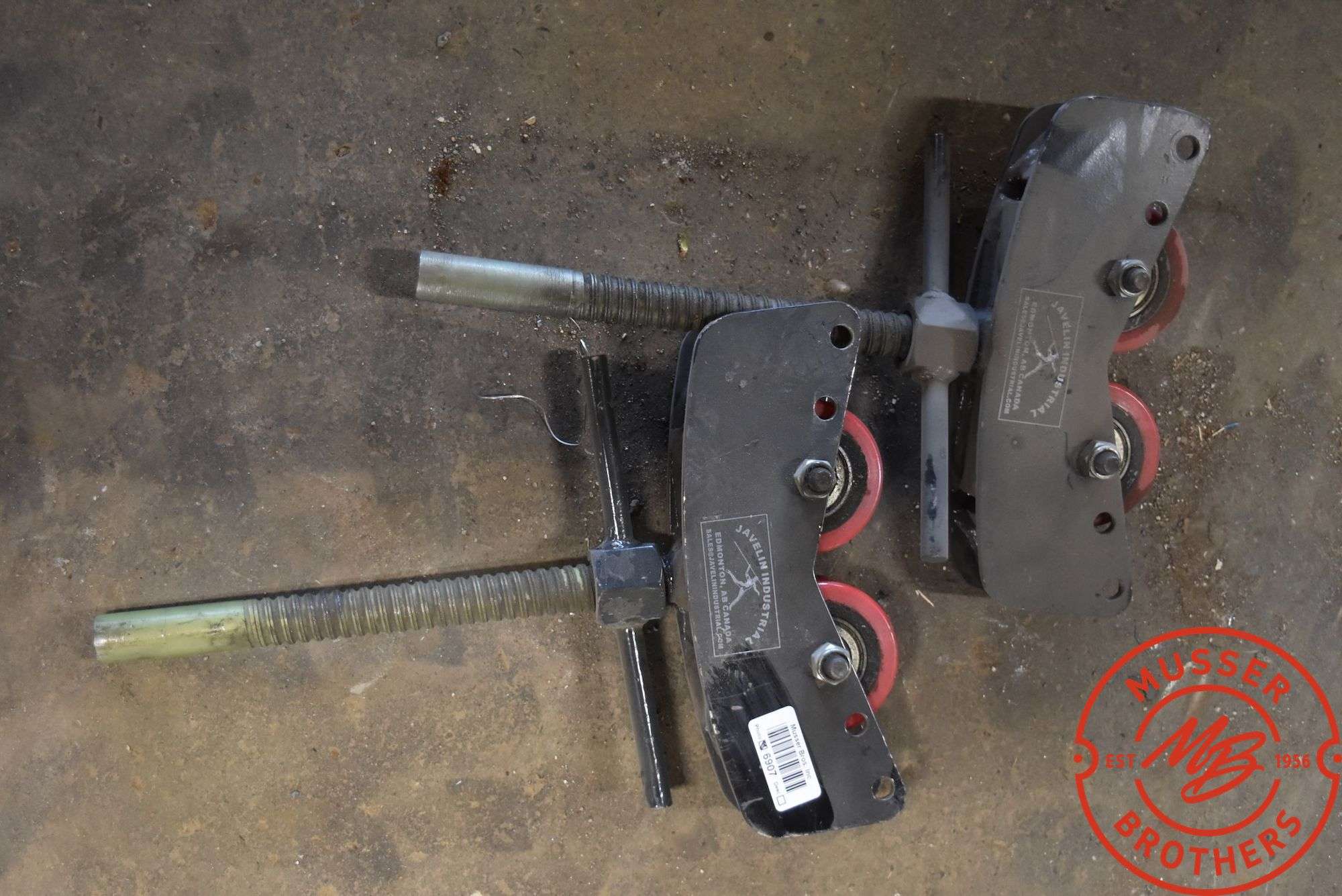 2-Javelin Pipe Rollers