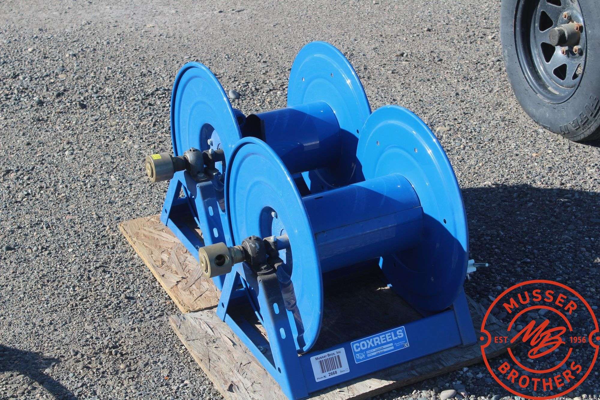 (2) Coxreels Hose Reels