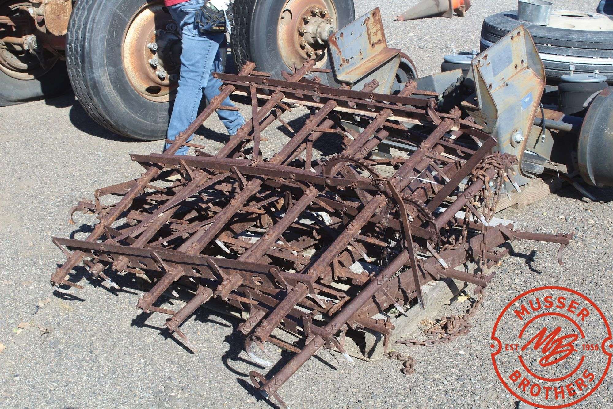 4 Sections of Drag Harrows