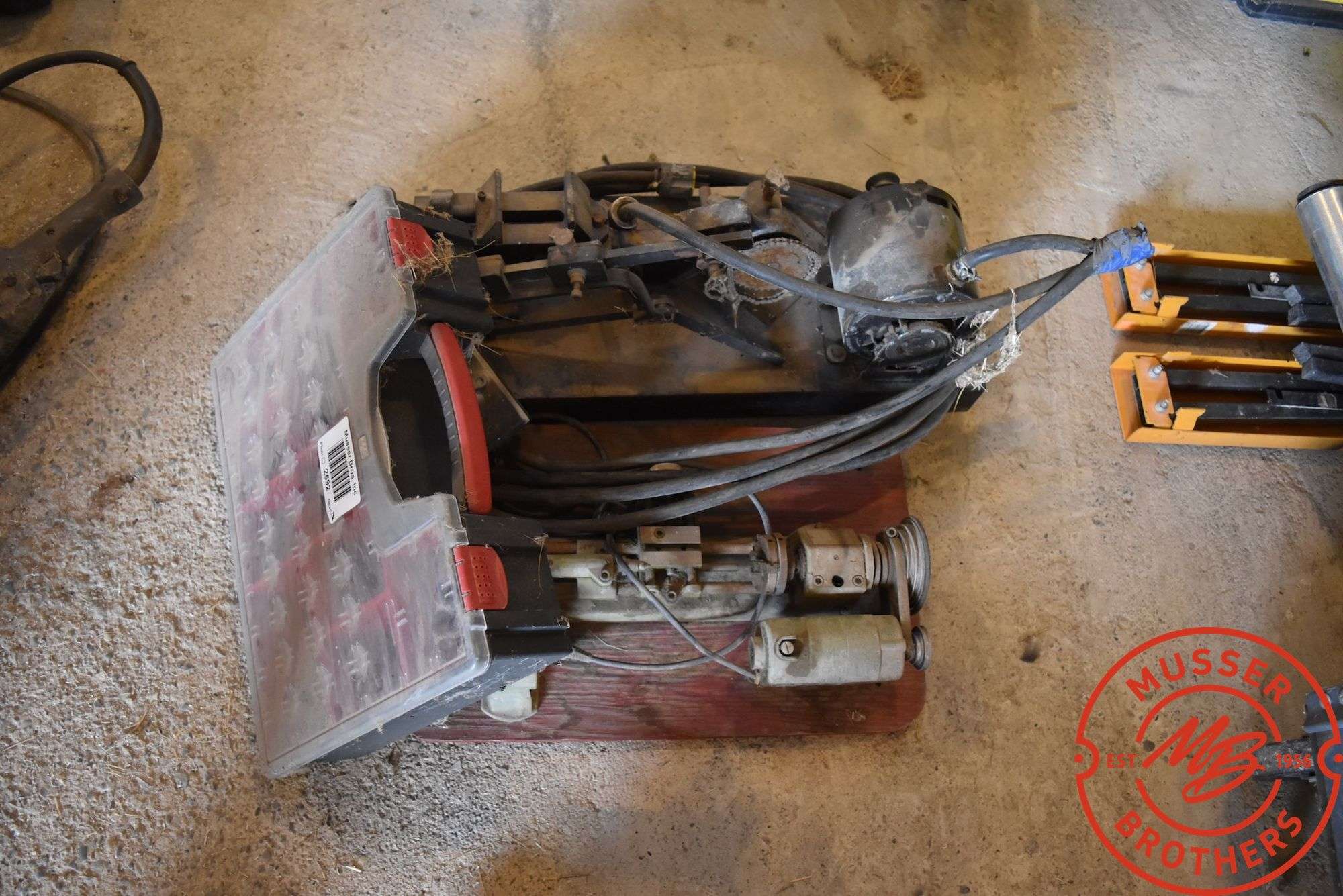 Mini Metal Lathe & Power Pack Saw w/Tools & Accessories