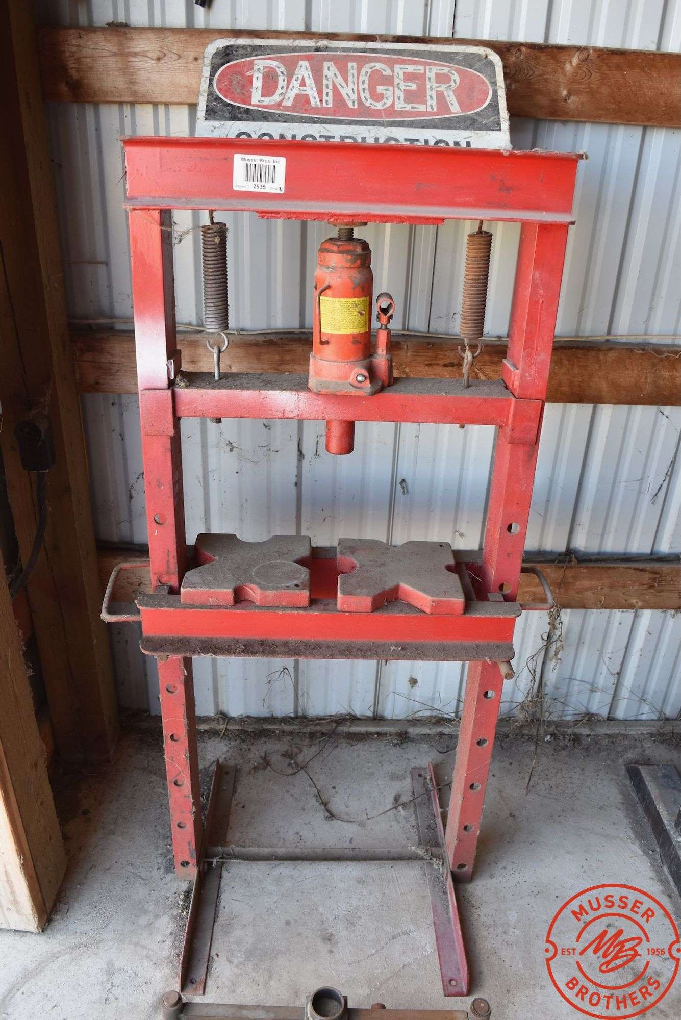 Shop Press Hydraulic