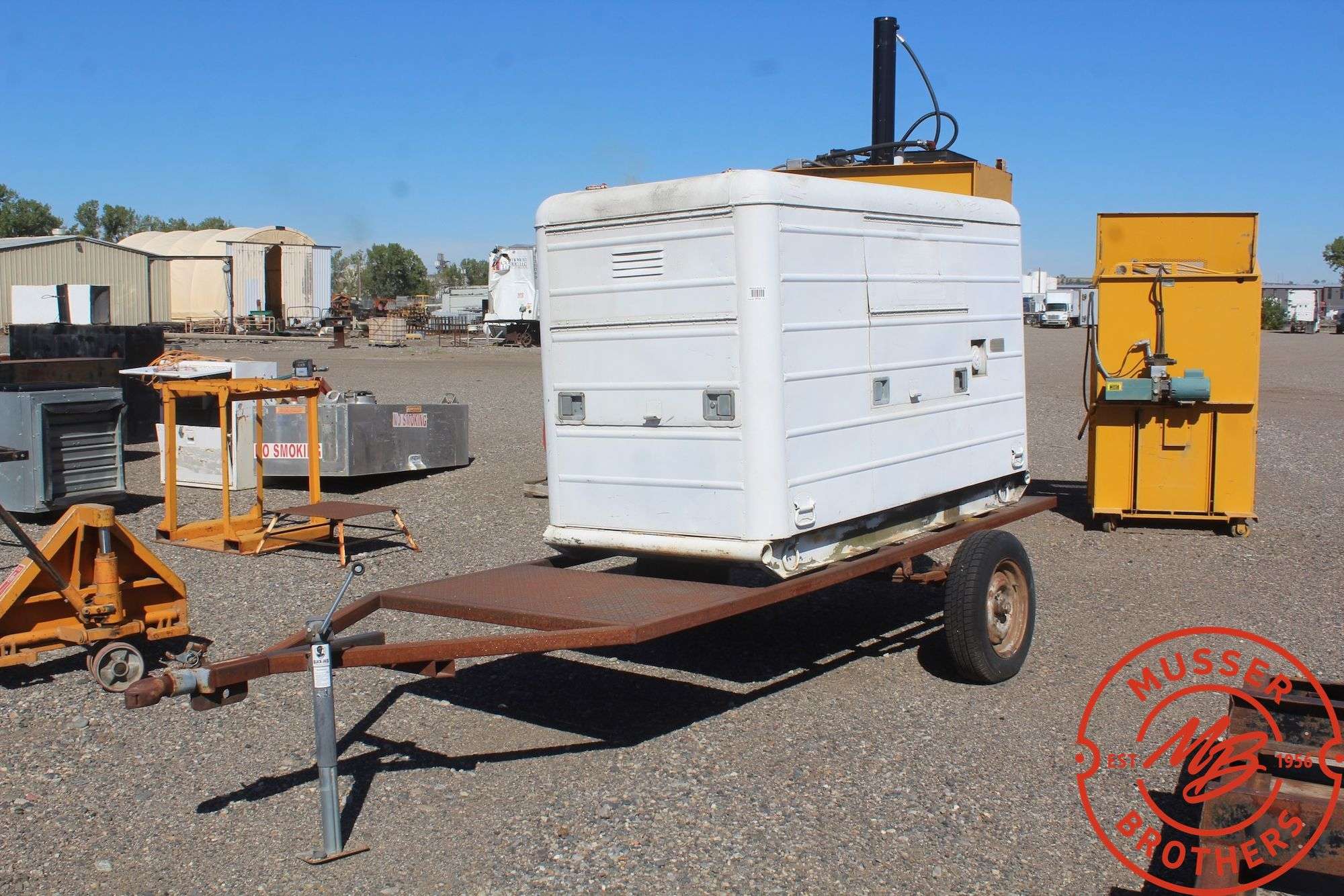 US Army Lube Trailer