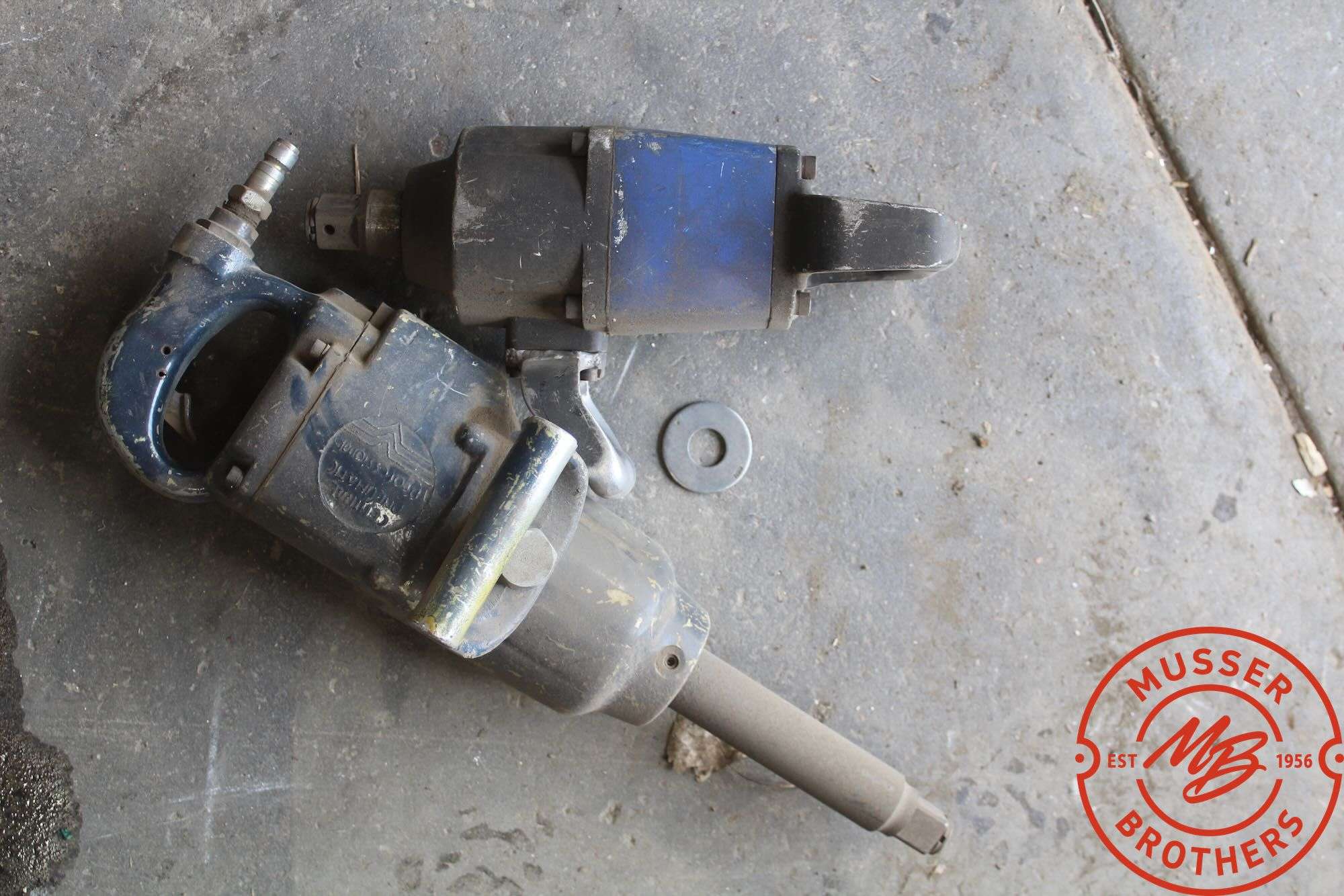 (2) 1" Air Impact Wrenches