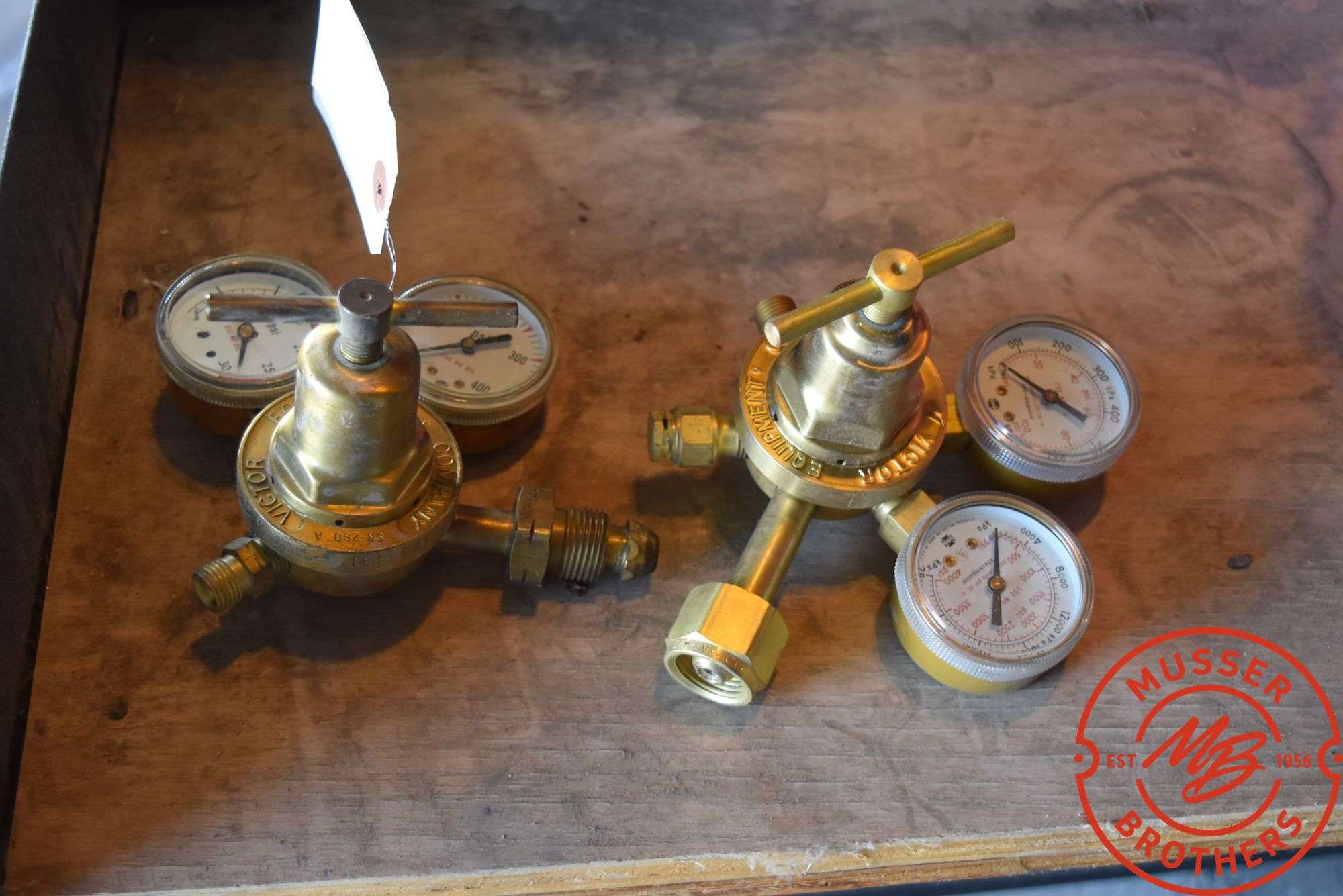 (2) Victor Torch Gauges