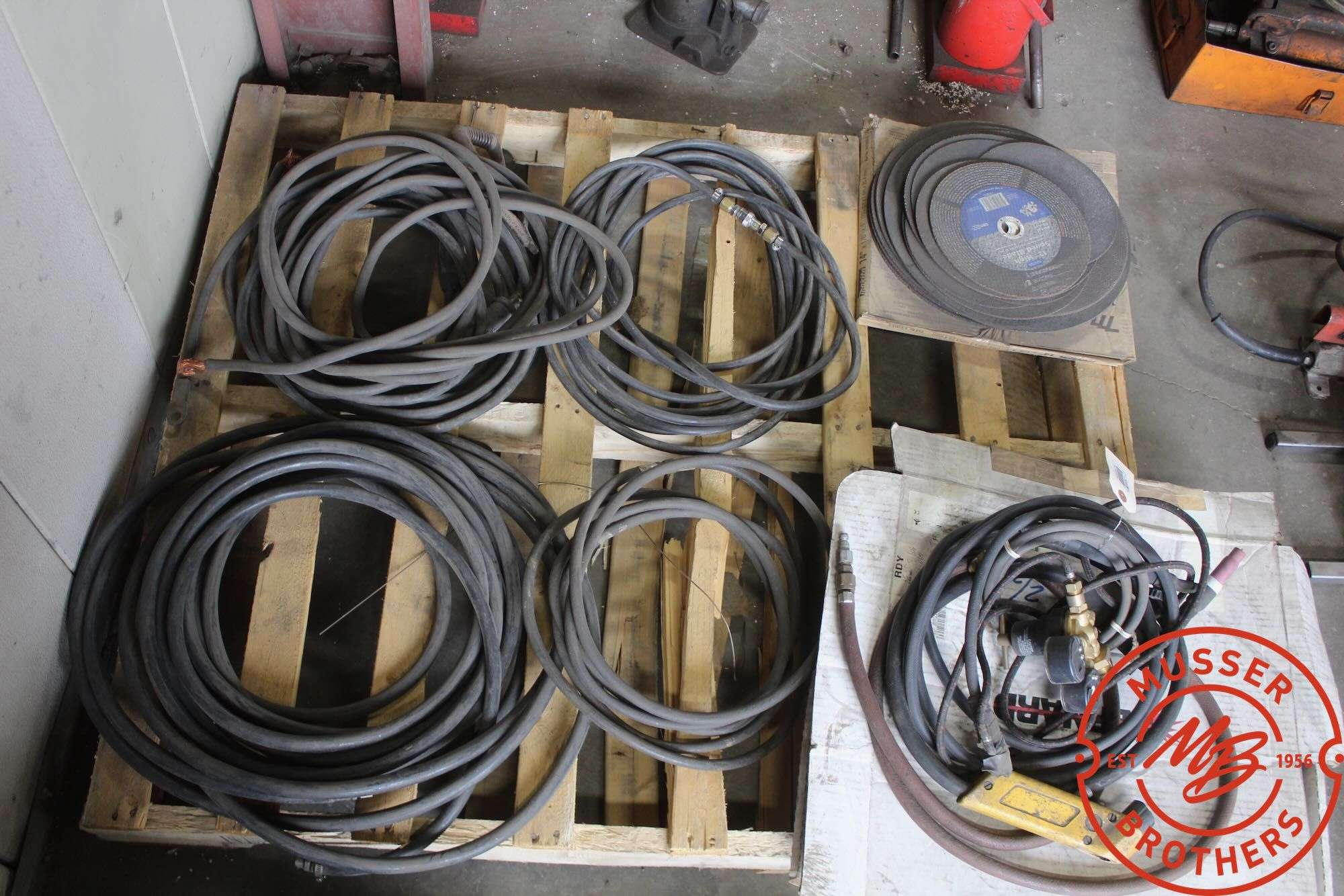 Tig Welder Lead, Assorted Hoses & Ground Leads