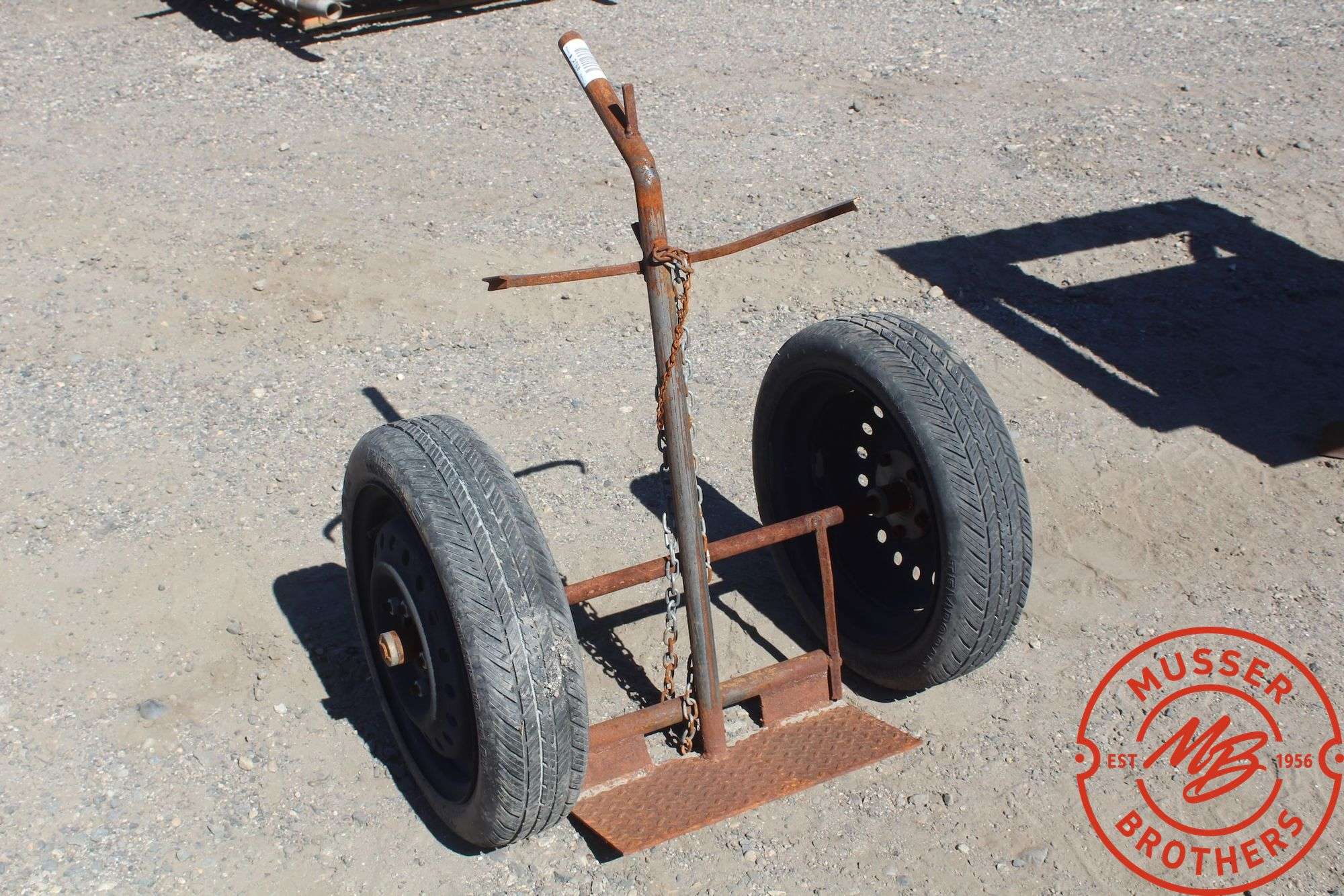 Oxy/Acty Tank Cart
