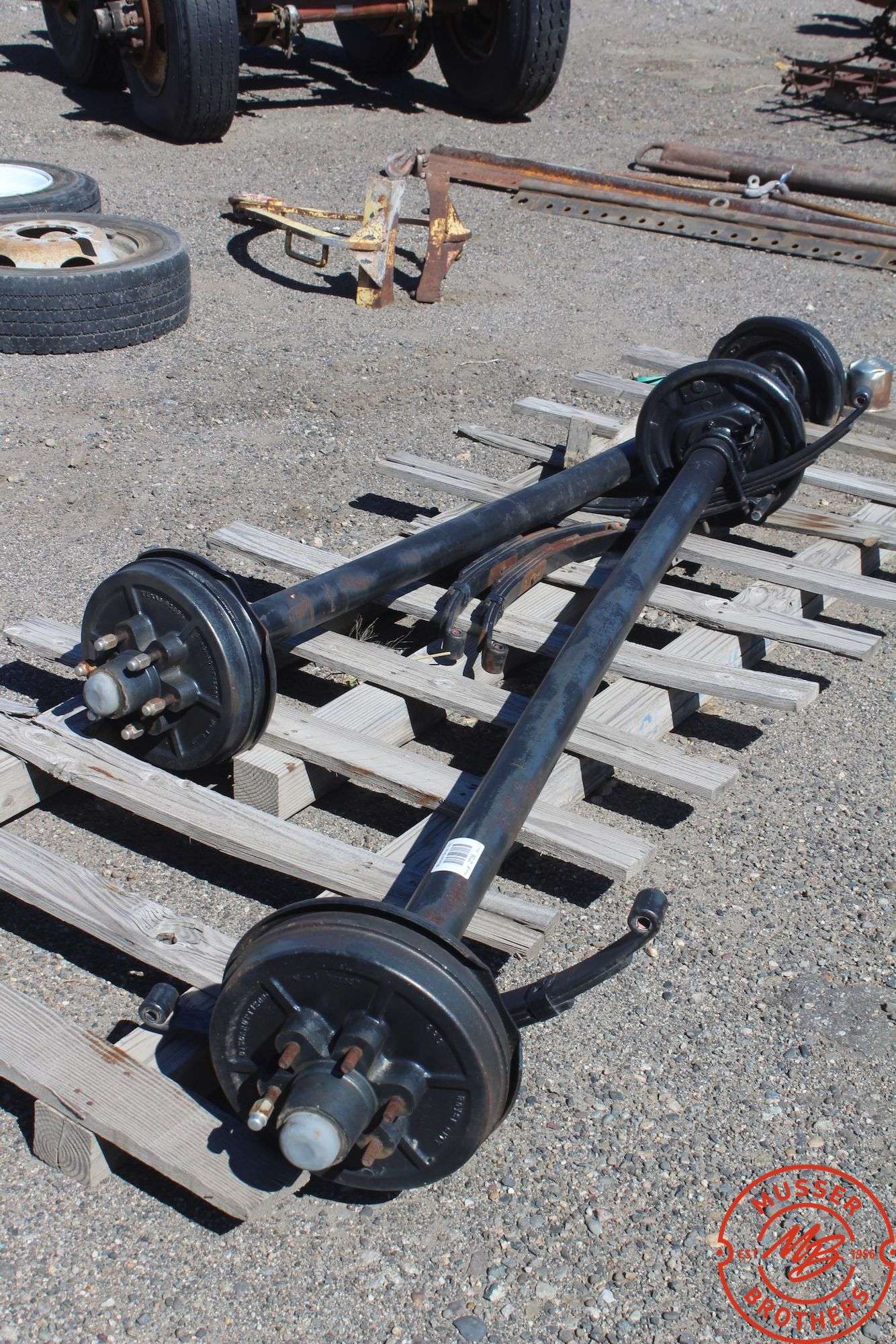 (2) Trailer Axles w/ Springs