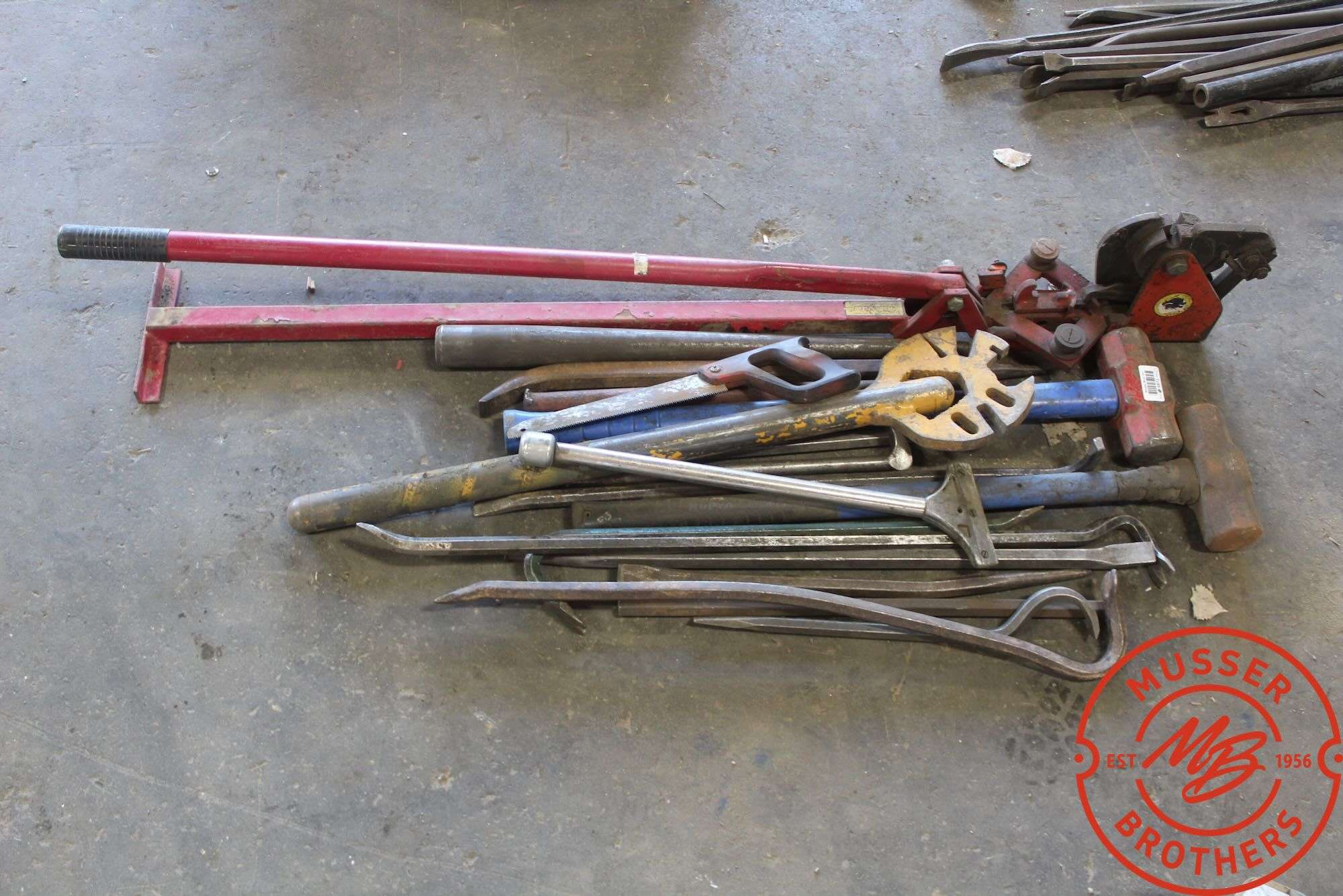 Assorted Bars + Hammers