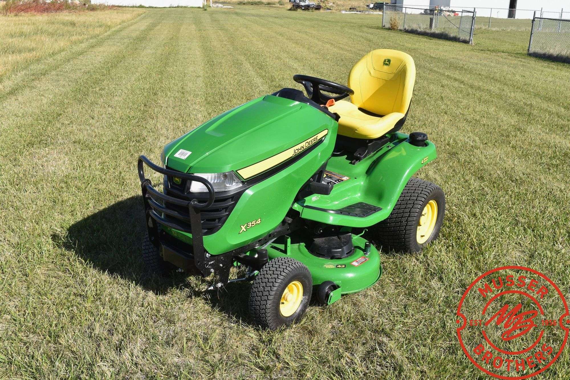 2024 John Deere X354 Lawn Tractor