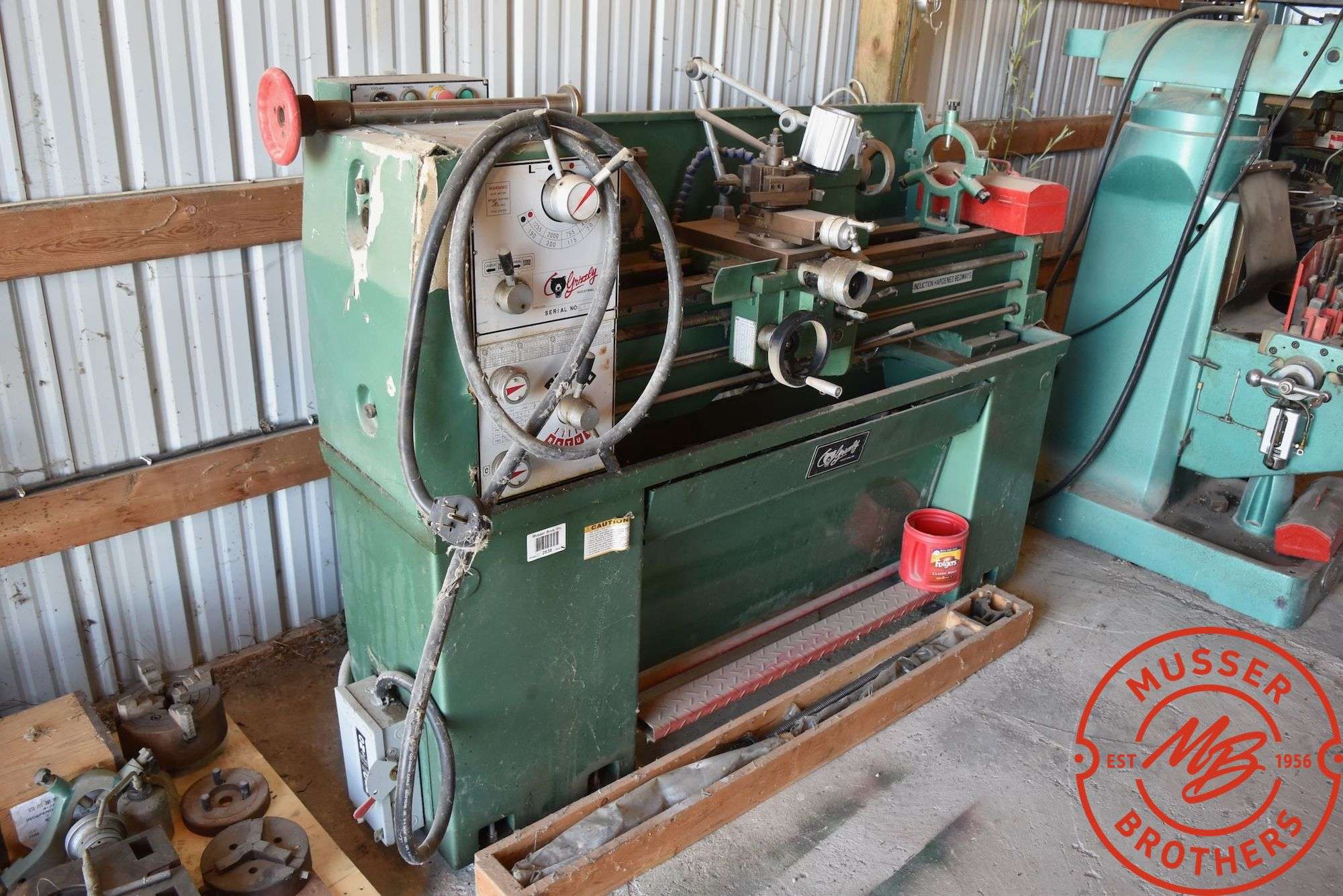 Grizzly Metal Lathe