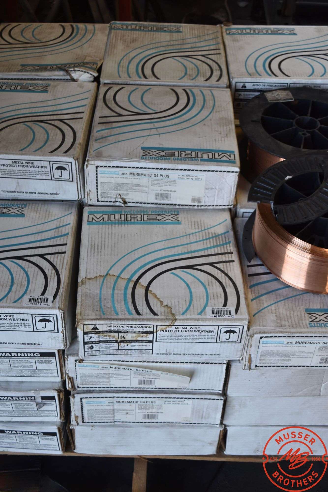(14) Murex .045 Murematic 54 Plus Welding Wire