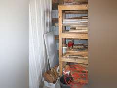 Assorted Wood on Rack
