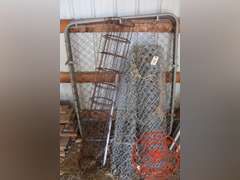 Chain Link Fence, 2-Gates w/ 8 posts