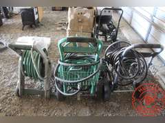 (3) Garden Hose Reels