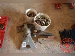 Assorted Lot of Hitches, Ball Hitches, & Pins