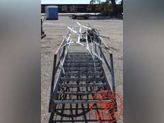 11 Step Stair case w/ Ladder enclosures