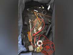 Assorted Tools in DeWalt Bag